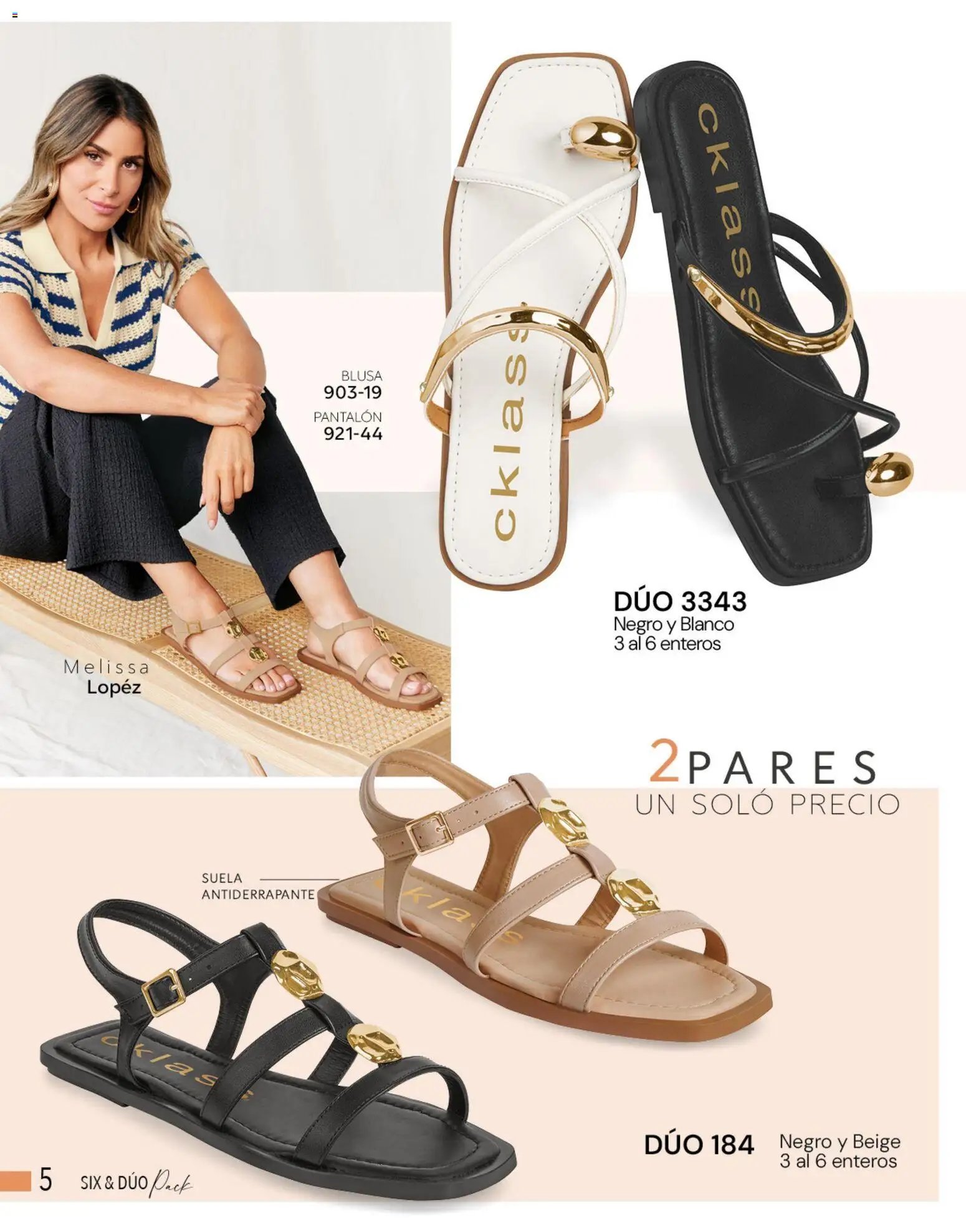 Cklass catálogo Complemento Verano Calzado