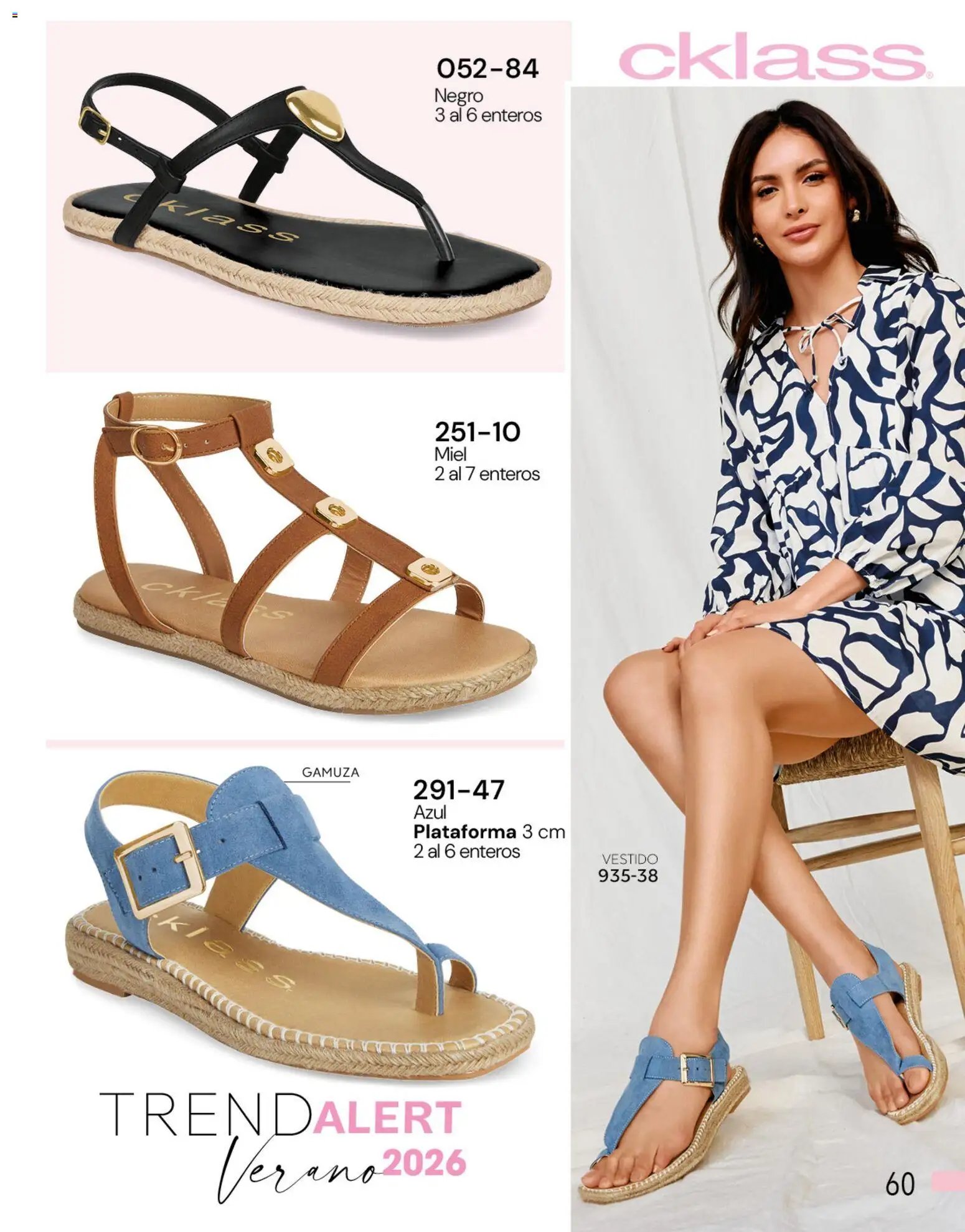 Cklass catálogo Complemento Verano Calzado