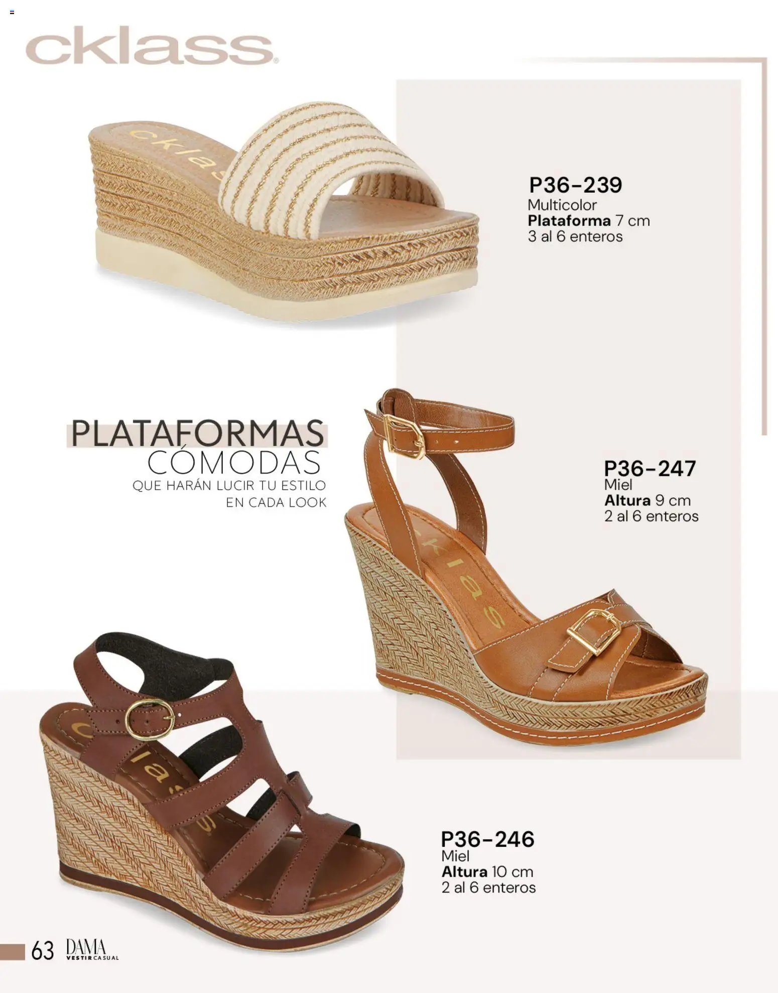 Cklass catálogo Complemento Verano Calzado