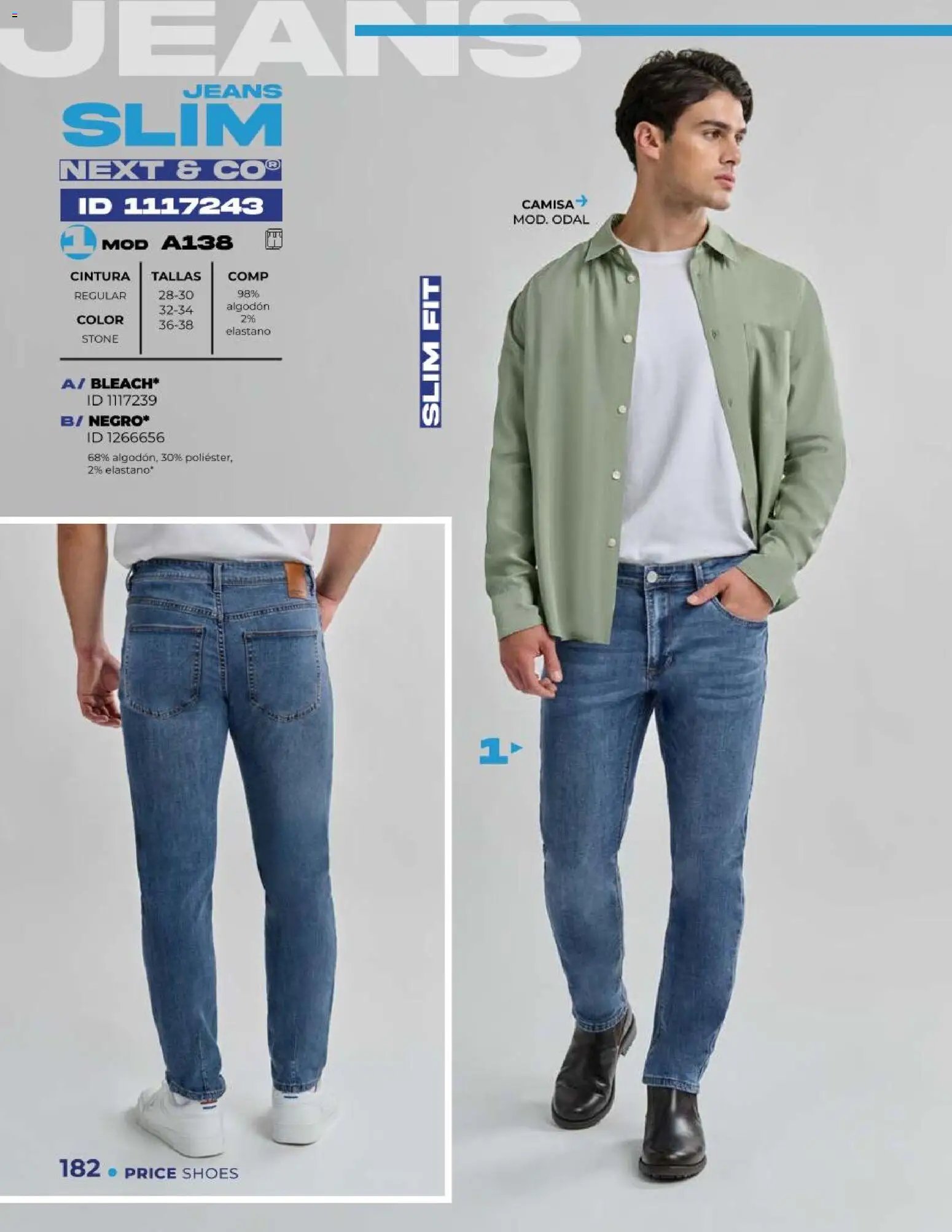 Price Shoes catálogo Jeans