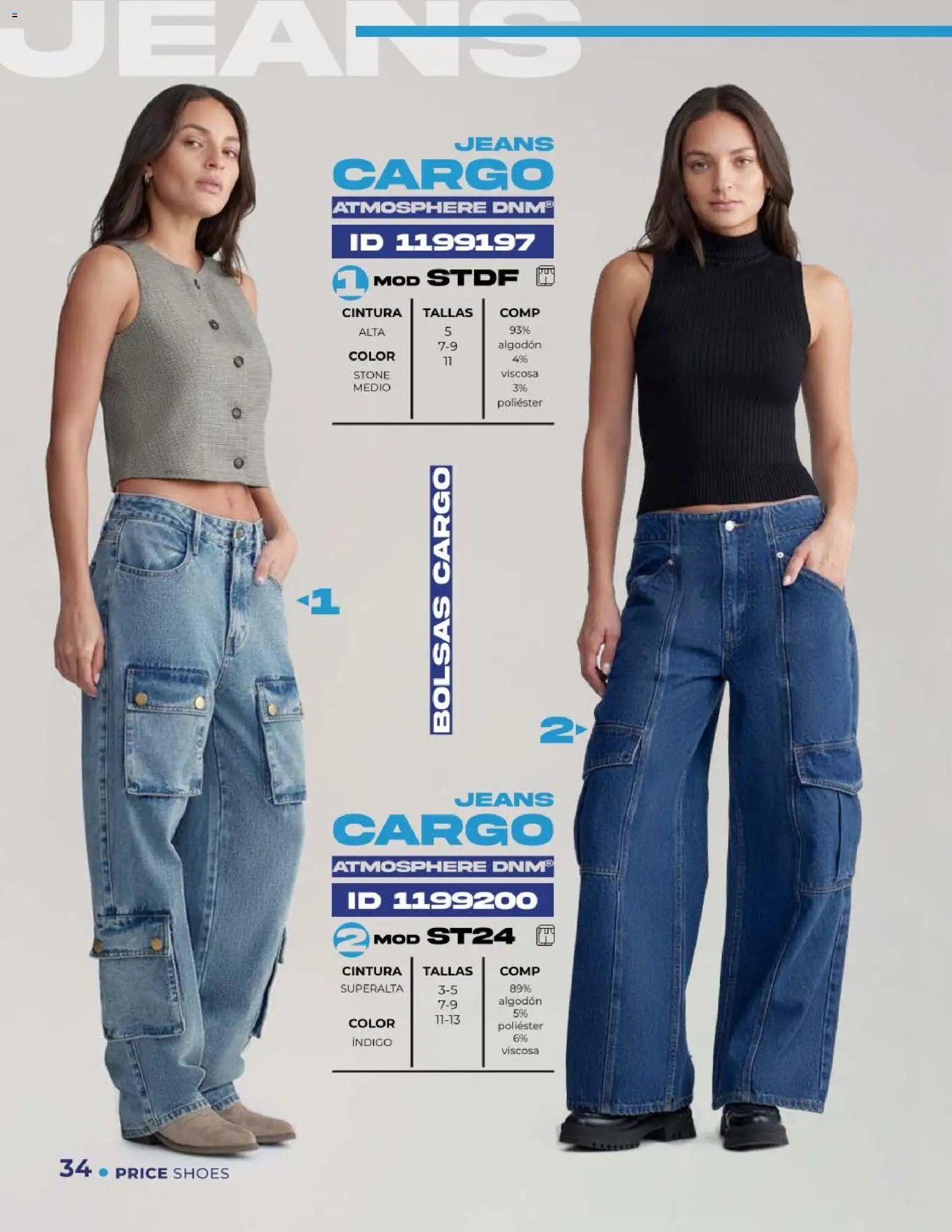 Price Shoes catálogo Jeans