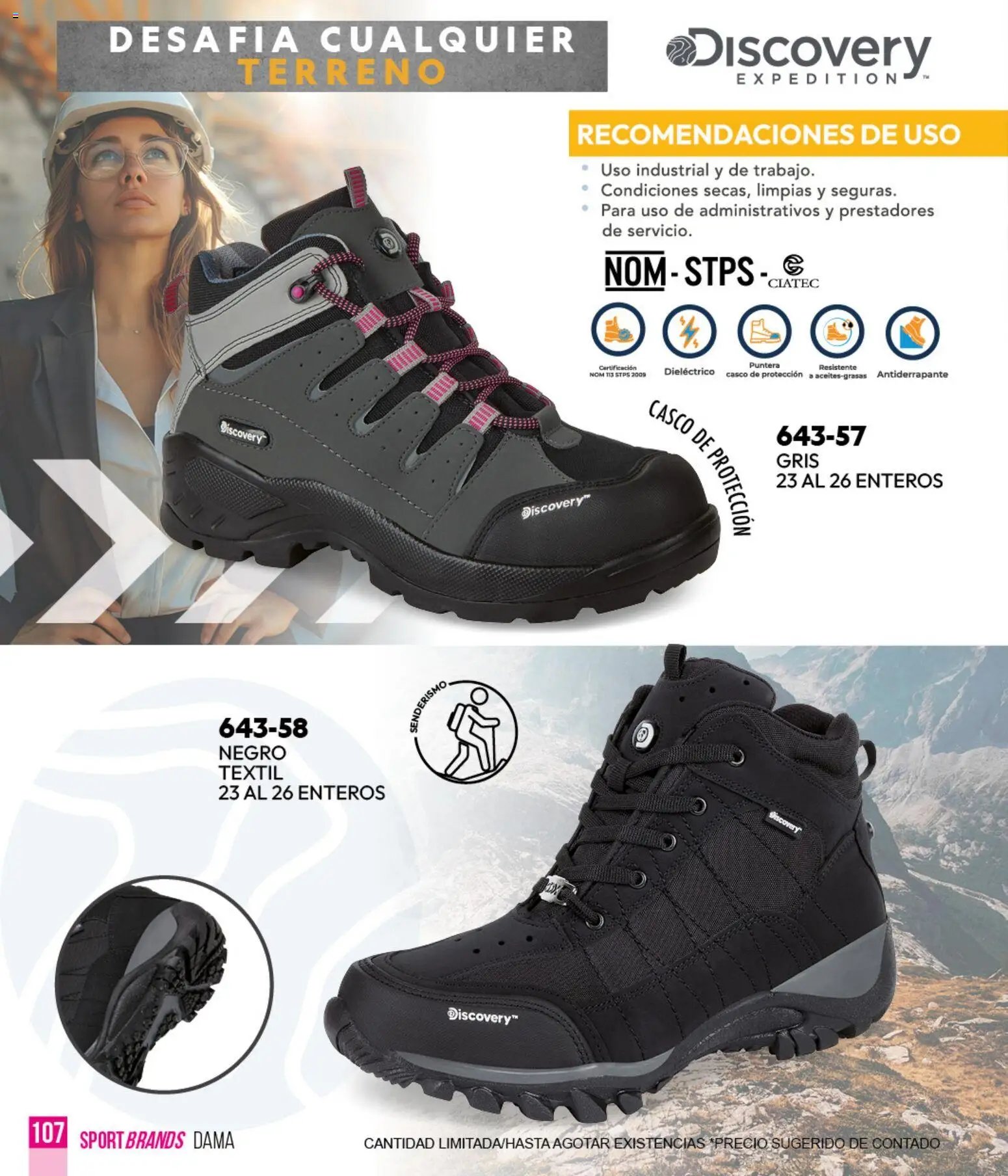 Cklass catálogo Verano Sportbrands Dama
