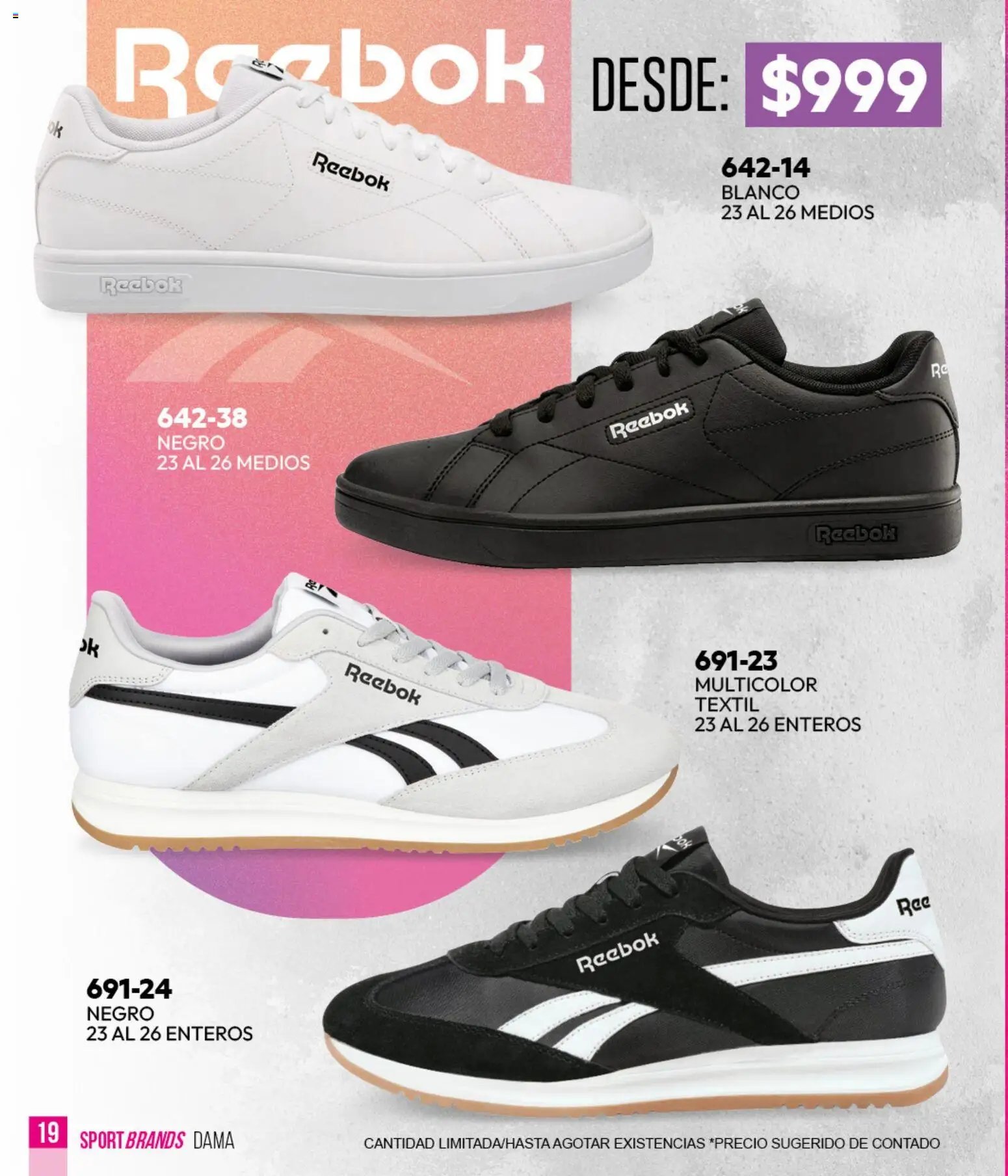 Cklass catálogo Verano Sportbrands Dama