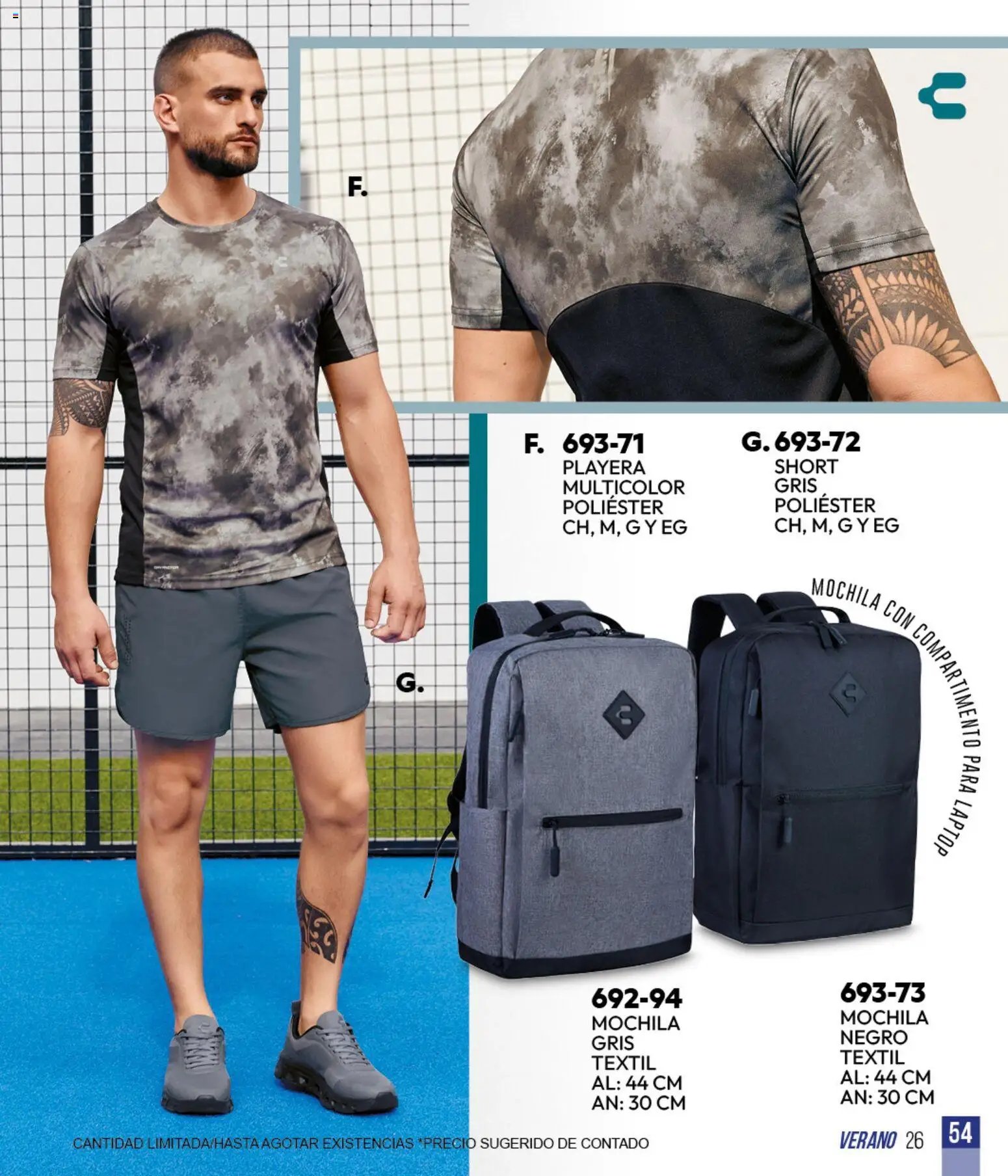 Cklass catálogo Verano Sportbrands Dama