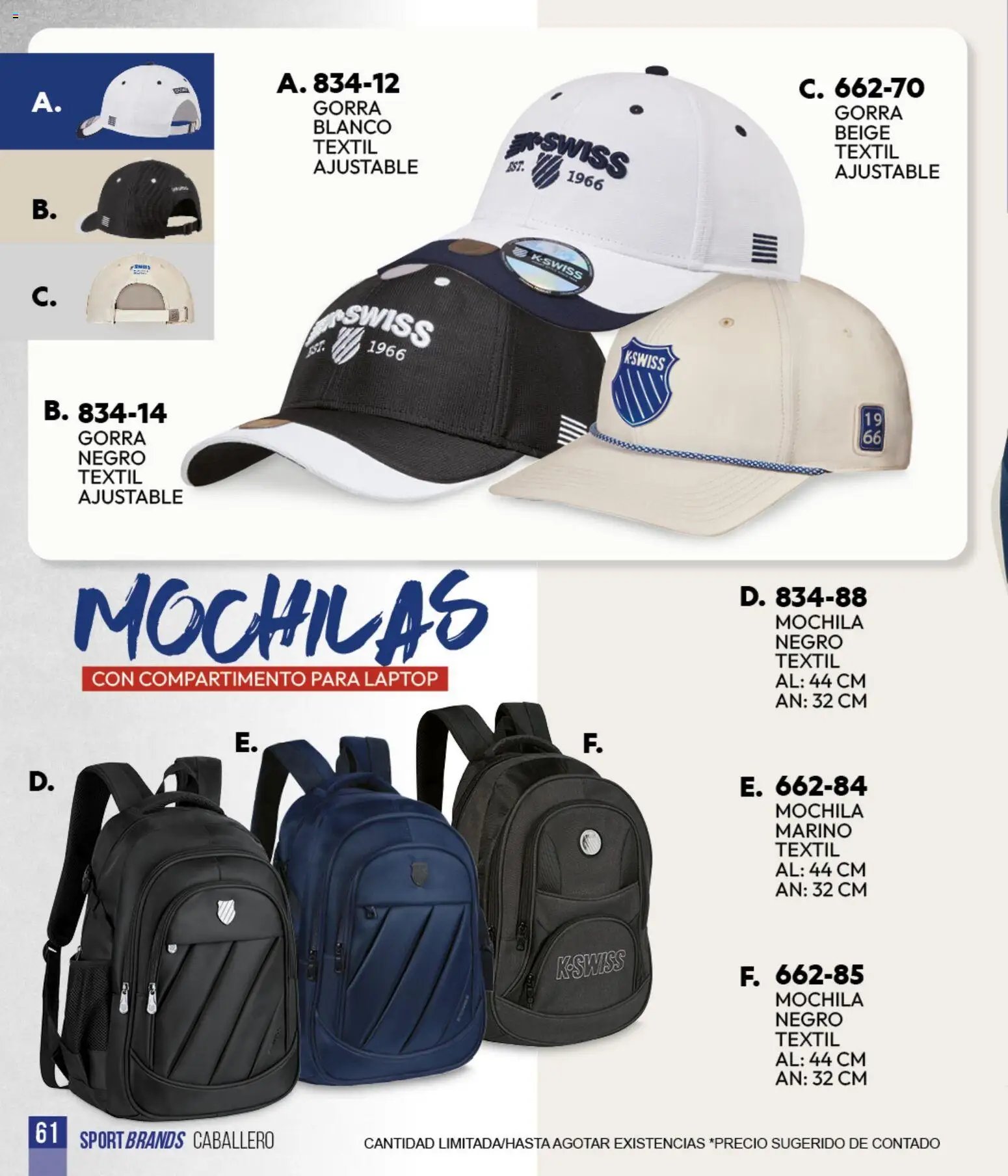 Cklass catálogo Verano Sportbrands Dama