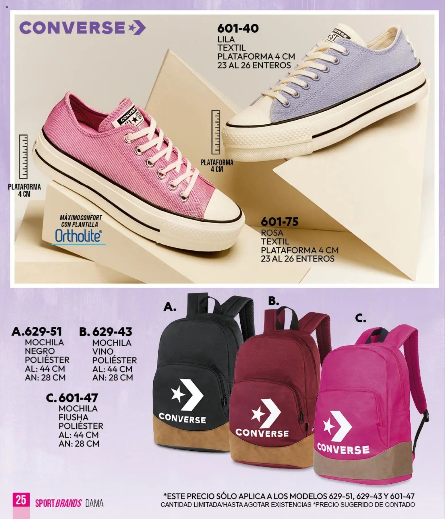 Cklass catálogo Verano Sportbrands Dama