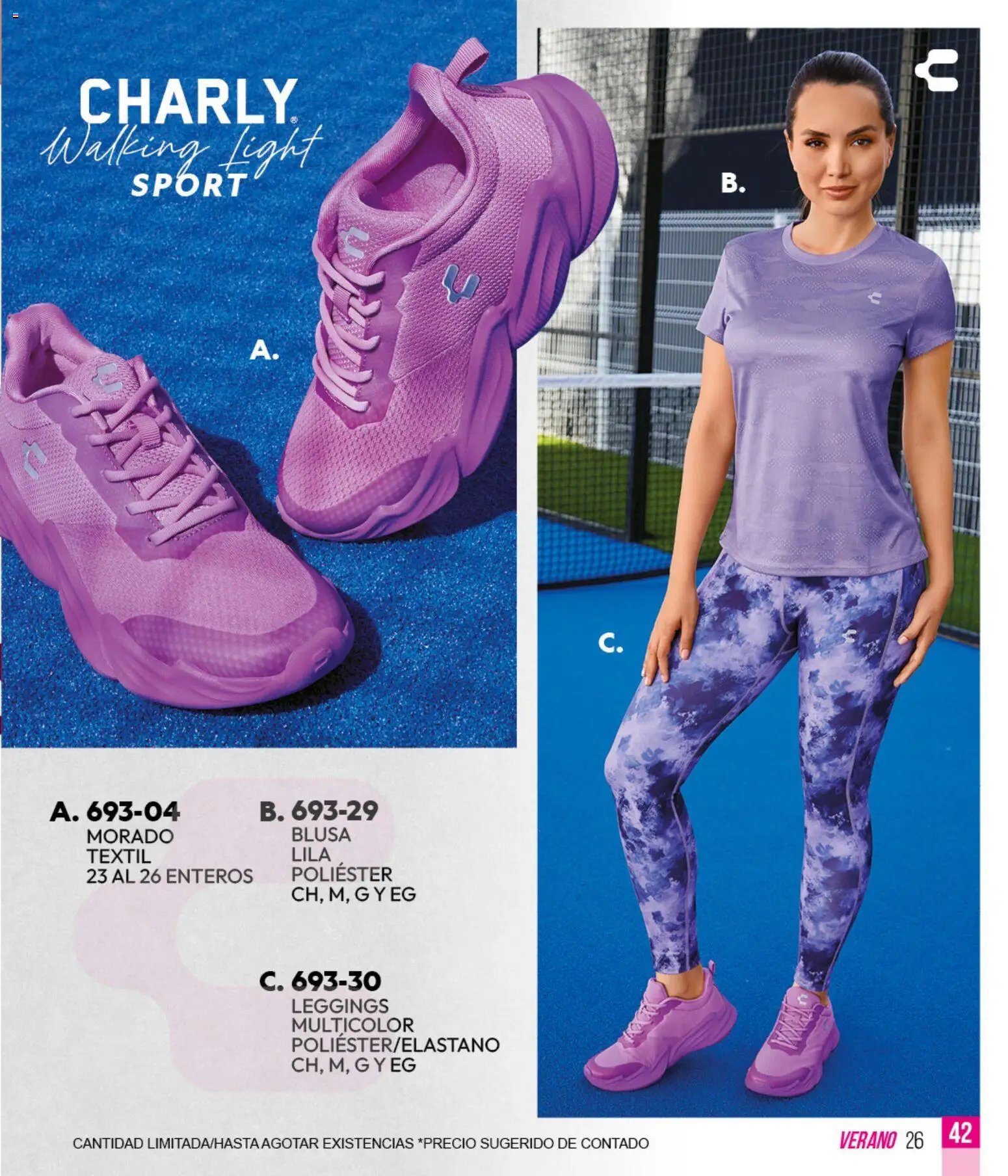 Cklass catálogo Verano Sportbrands Dama