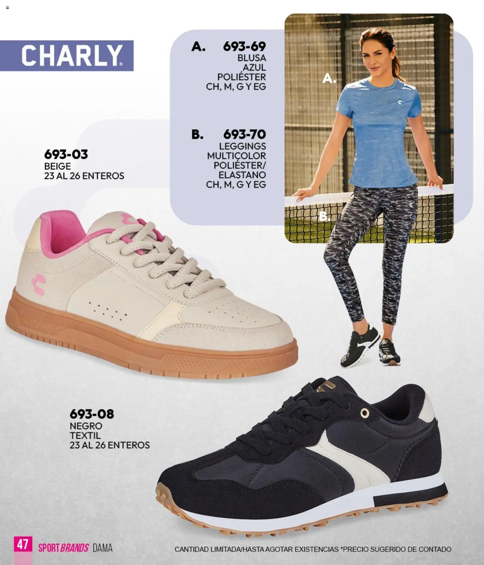 Cklass catálogo Verano Sportbrands Dama