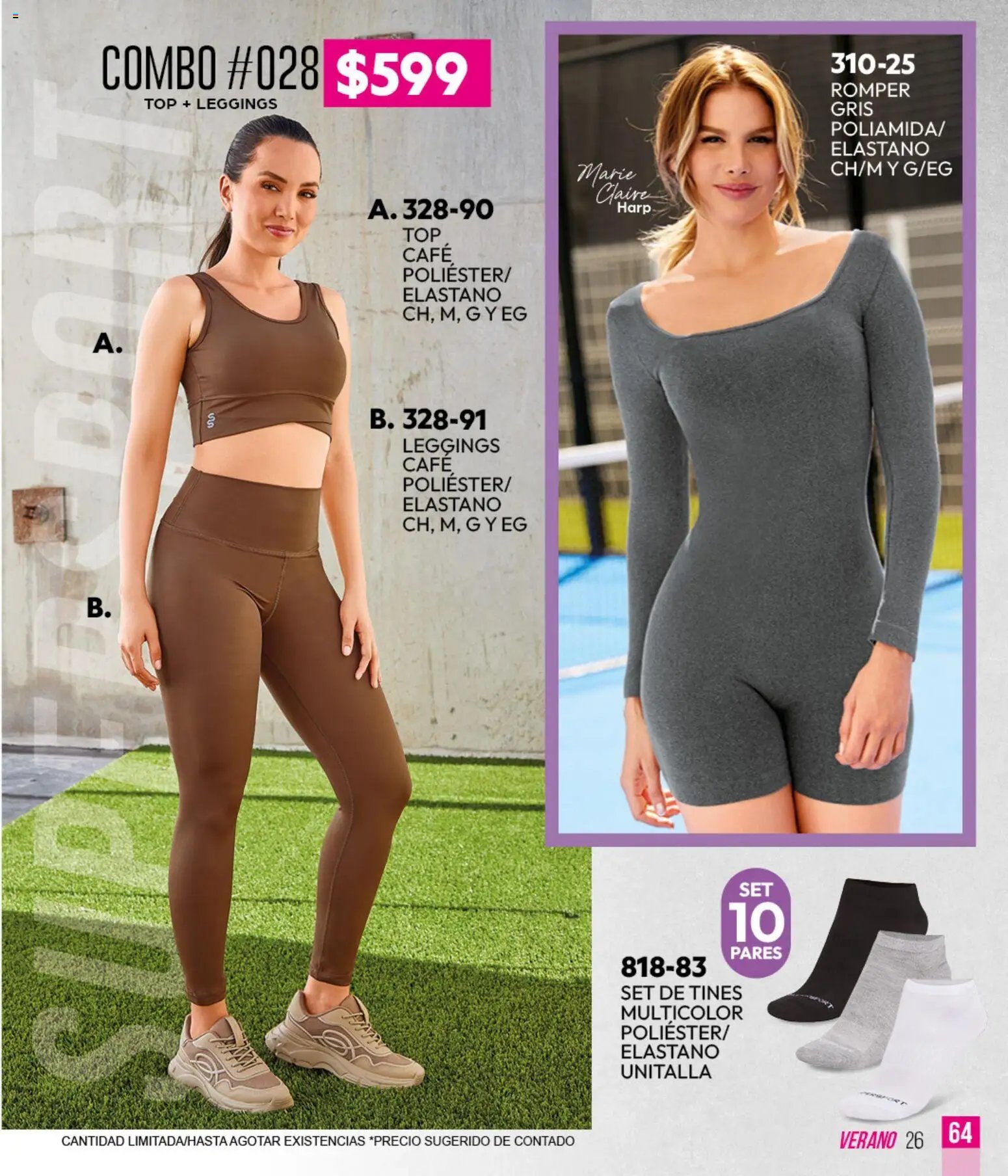 Cklass catálogo Verano Sportbrands Dama