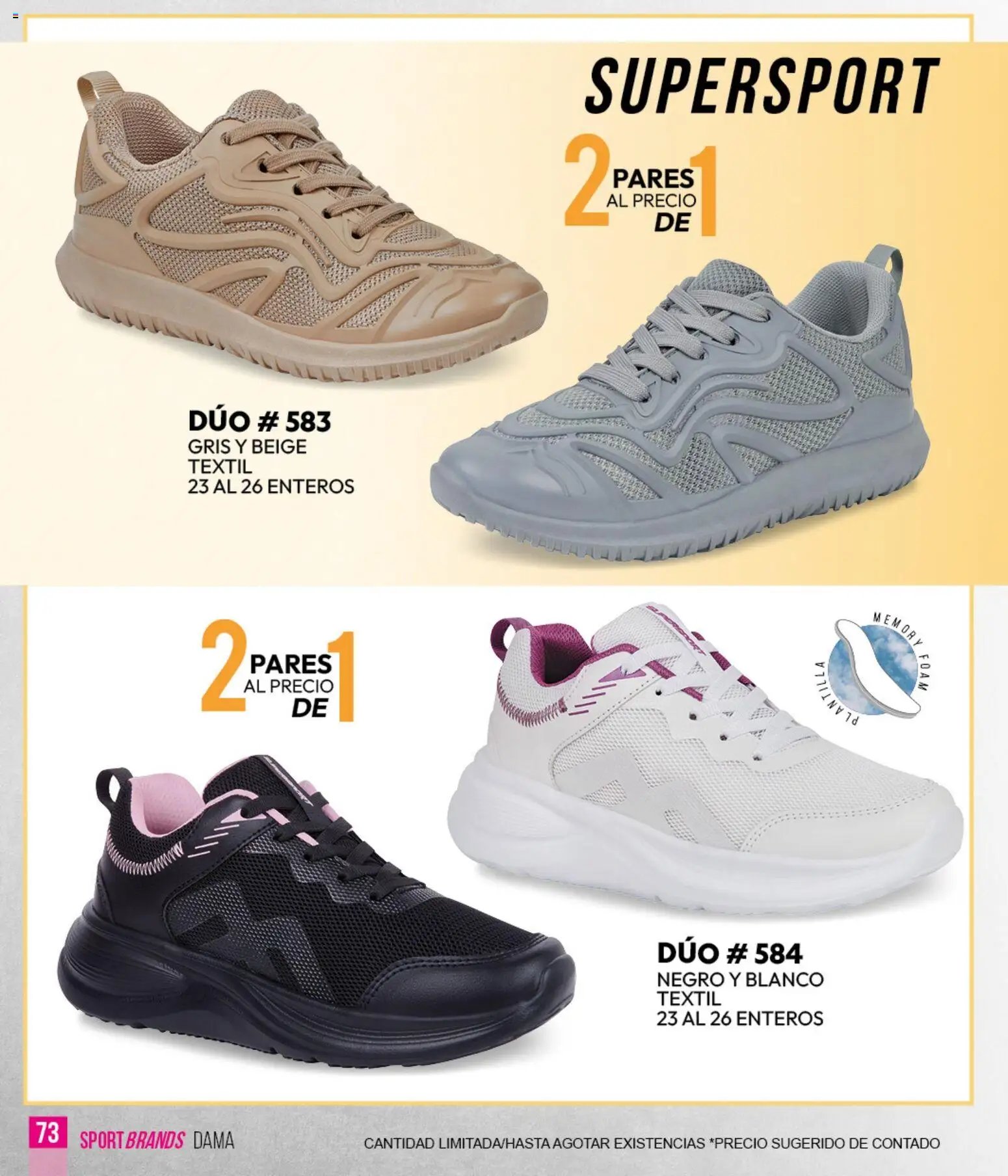 Cklass catálogo Verano Sportbrands Dama