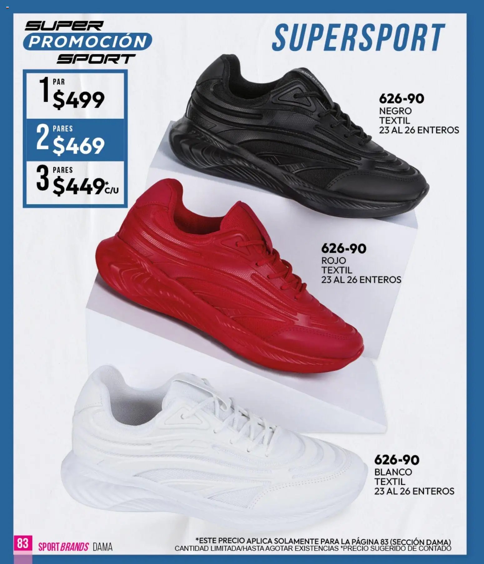 Cklass catálogo Verano Sportbrands Dama