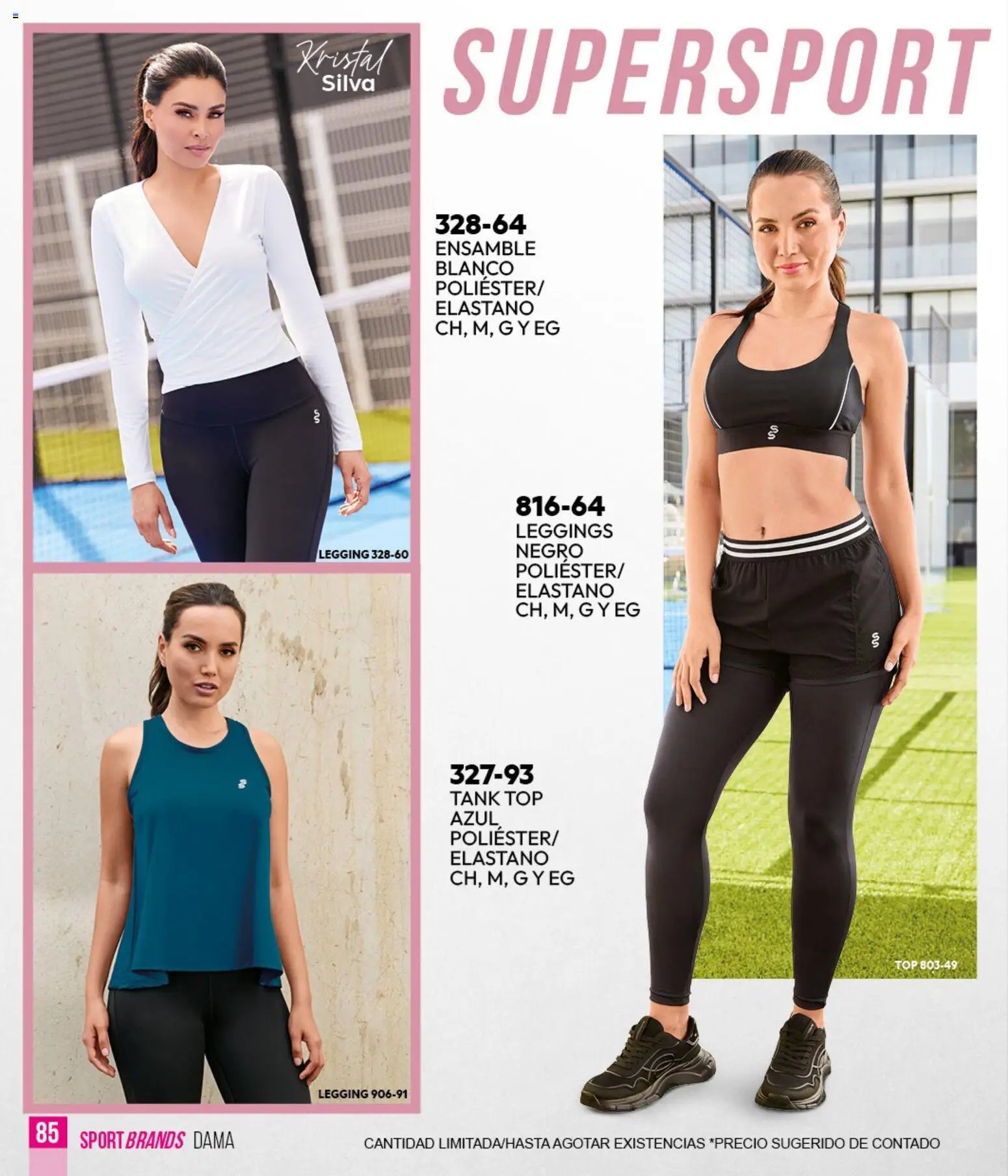 Cklass catálogo Verano Sportbrands Dama