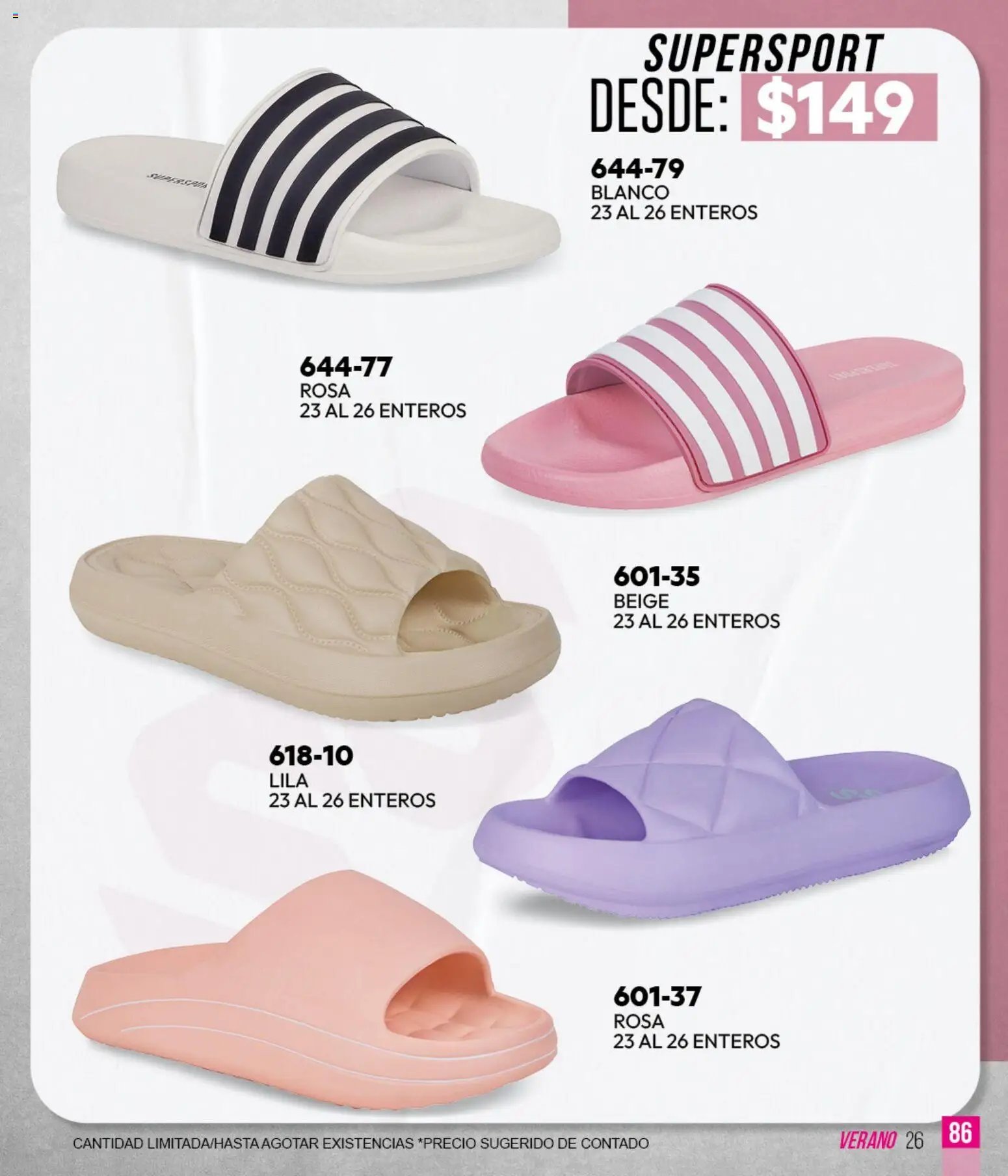 Cklass catálogo Verano Sportbrands Dama