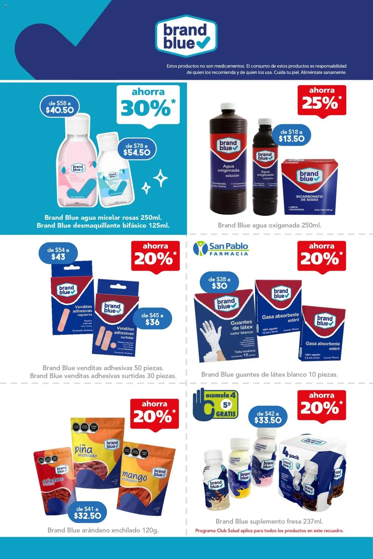 Farmacia San Pablo catálogo