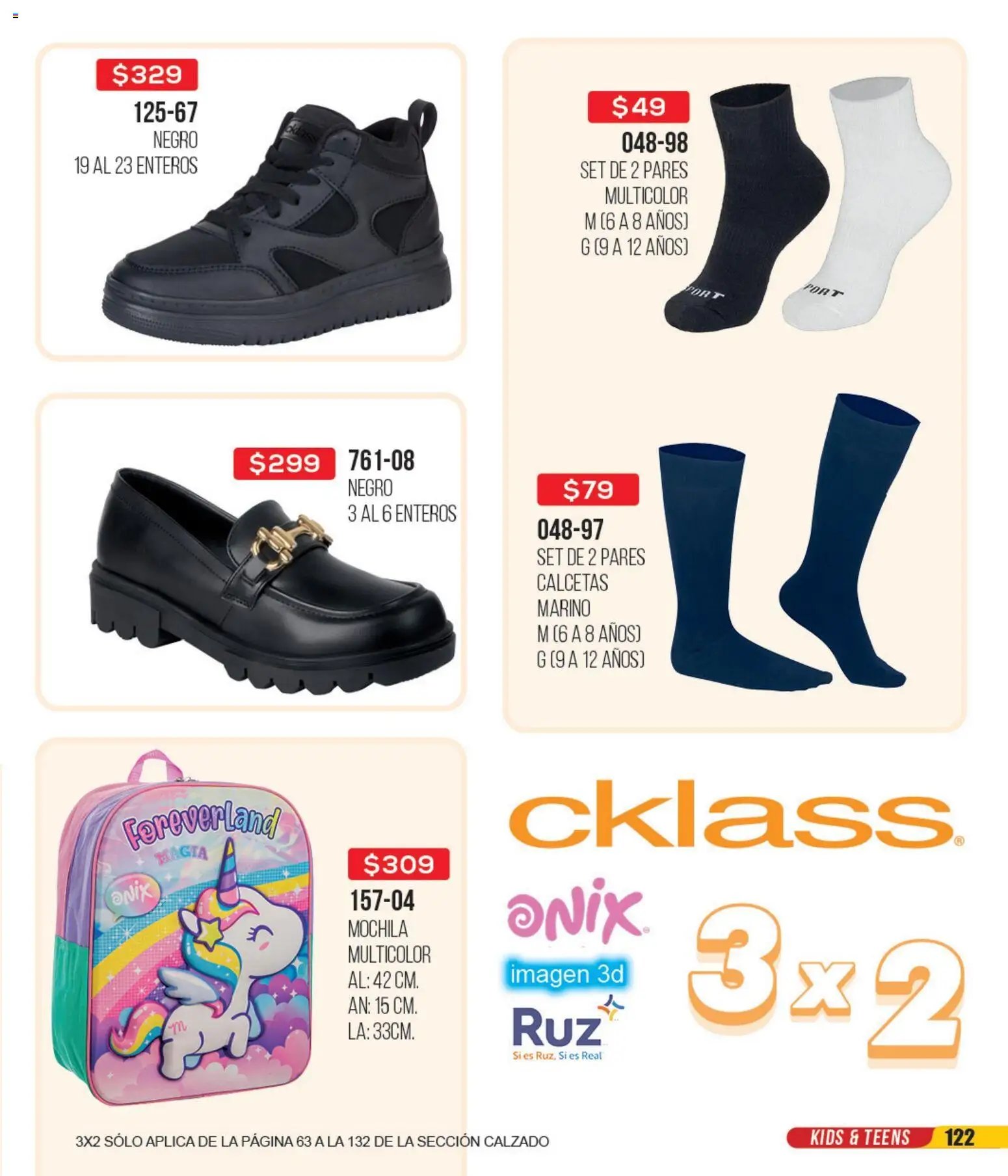Cklass catálogo Remate Calzado 3X2