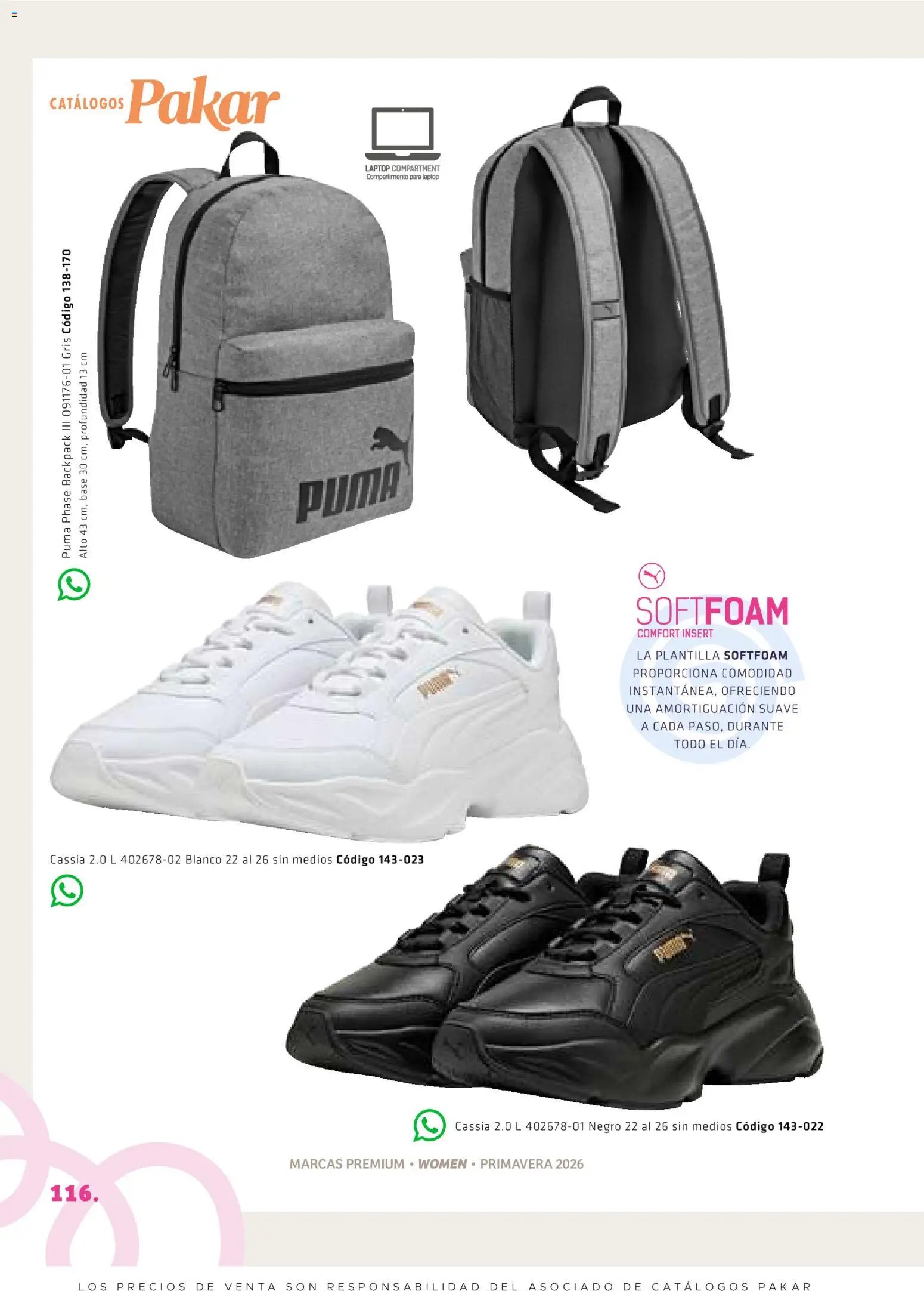 SC Pakar catálogo Premium Women