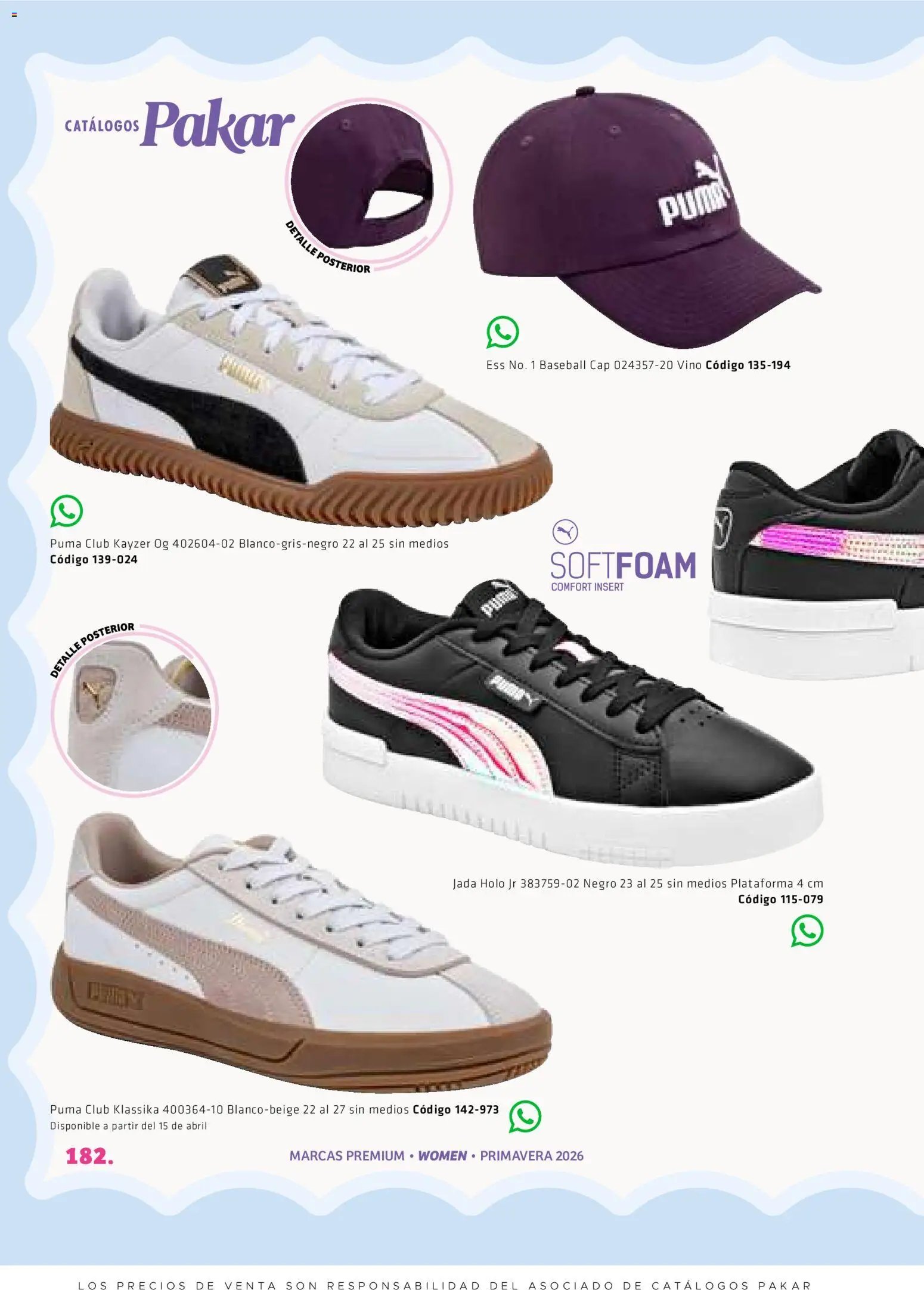 SC Pakar catálogo Premium Women