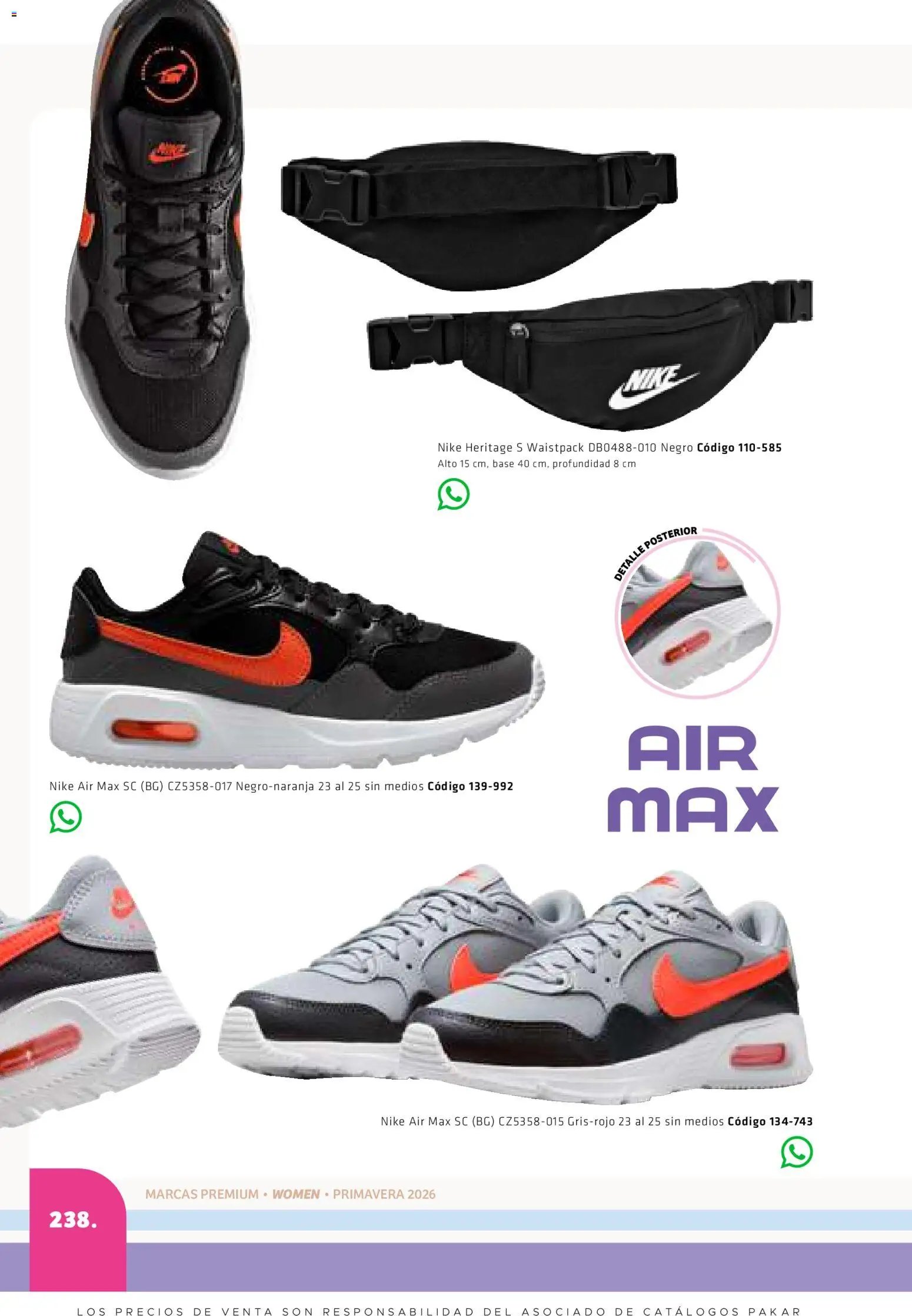 SC Pakar catálogo Premium Women
