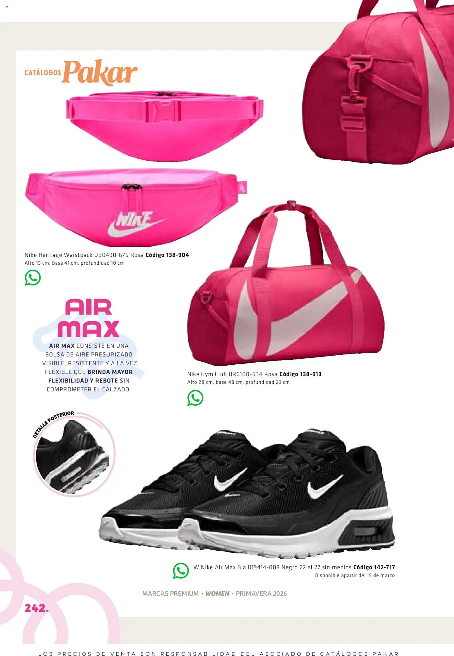 SC Pakar catálogo Premium Women
