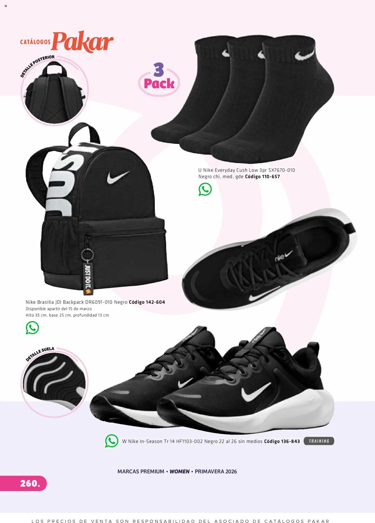 SC Pakar catálogo Premium Women