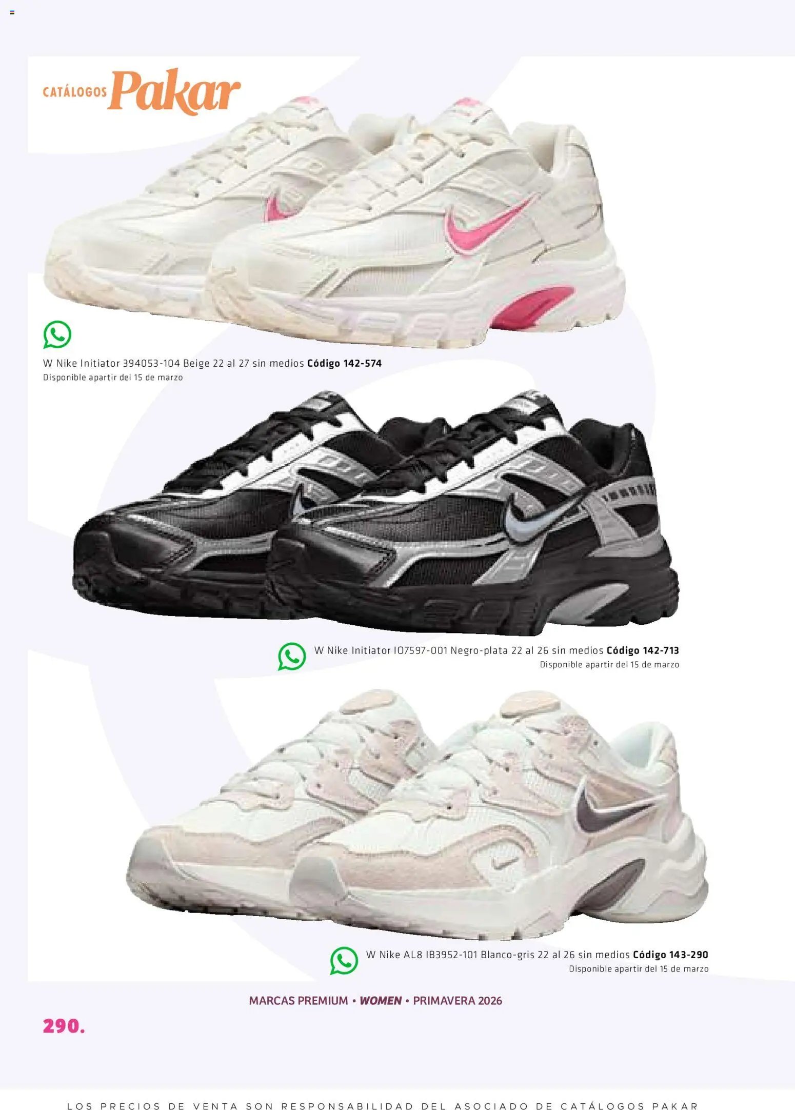 SC Pakar catálogo Premium Women