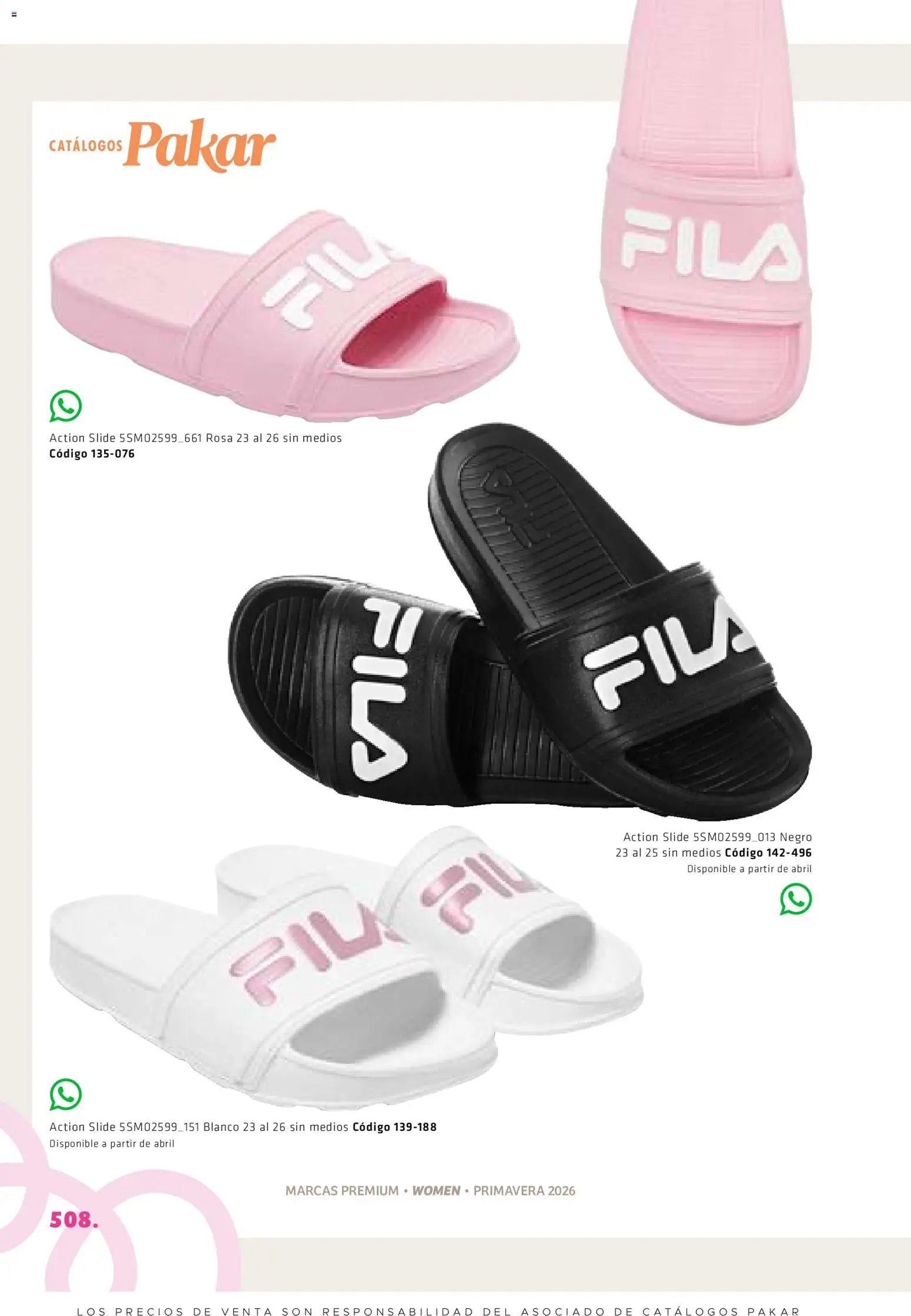 SC Pakar catálogo Premium Women