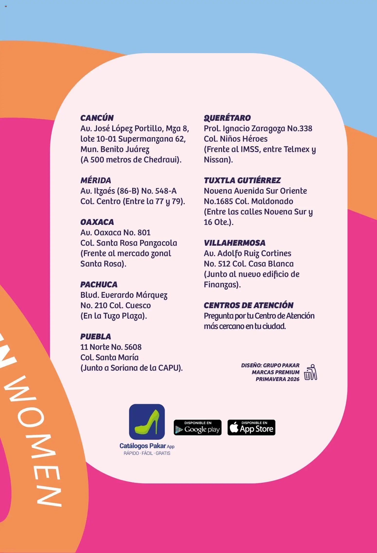 SC Pakar catálogo Premium Women