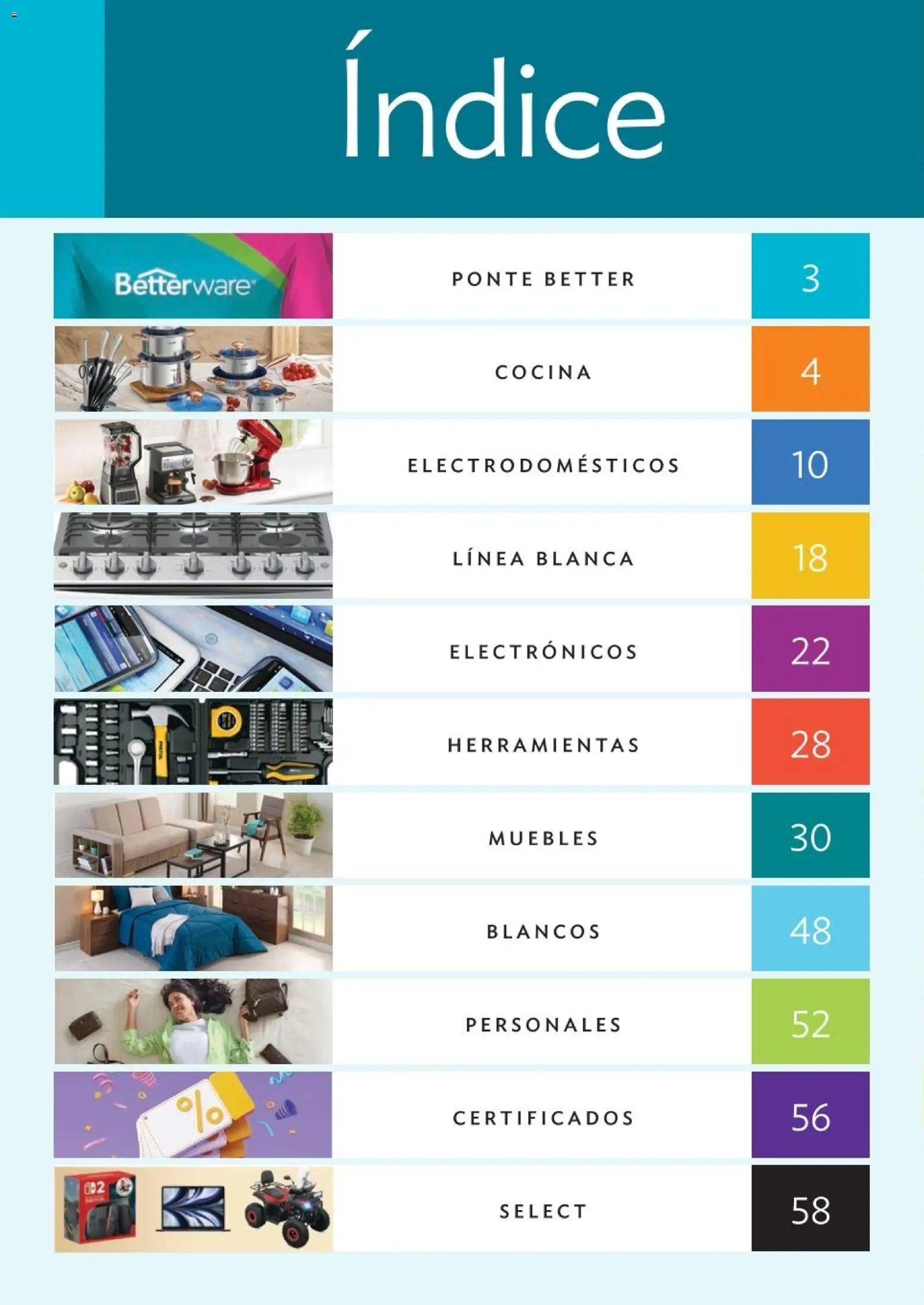 Betterware Catálogo de Premios