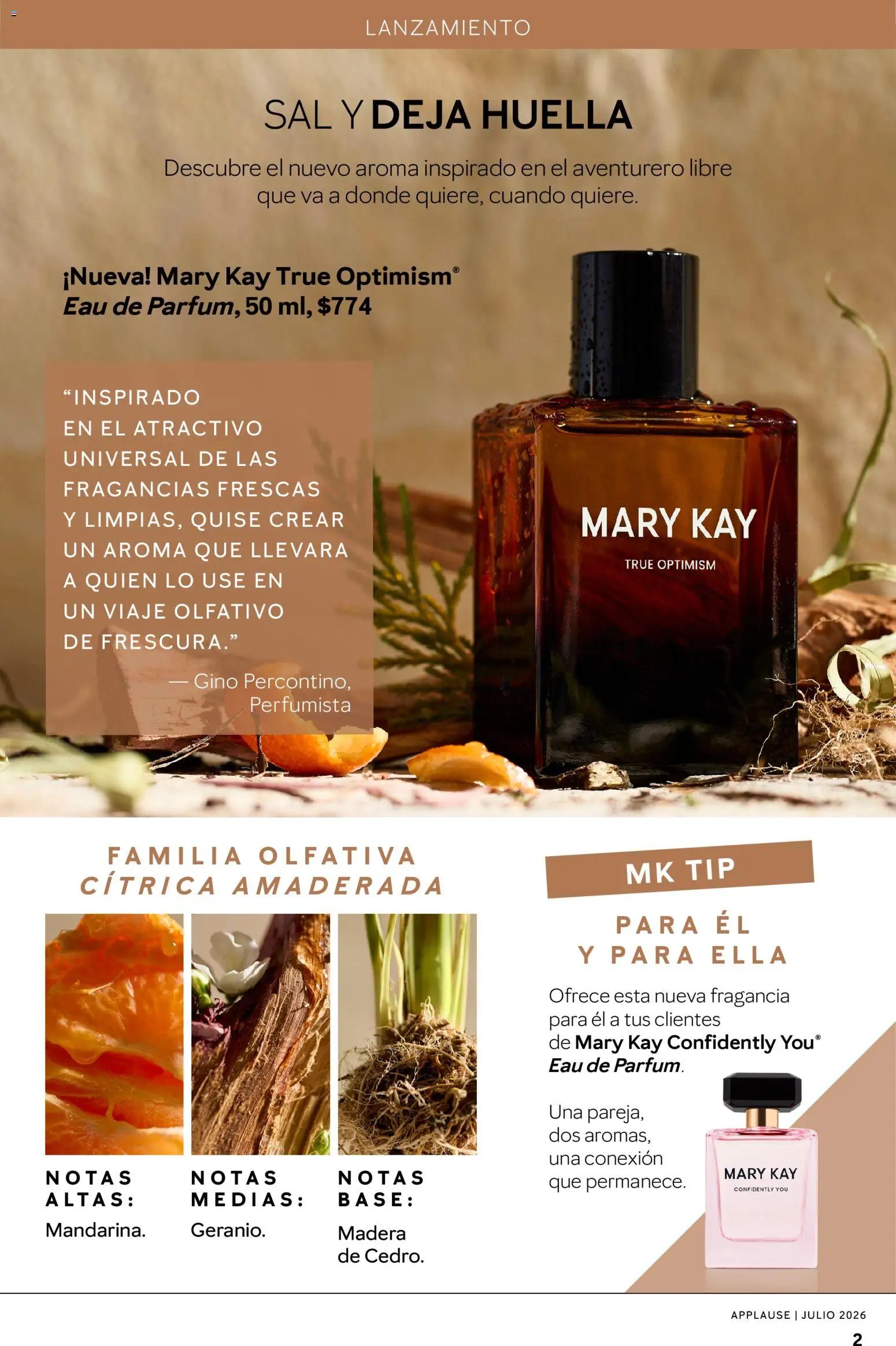 Catálogo Mary Kay Applause 2026