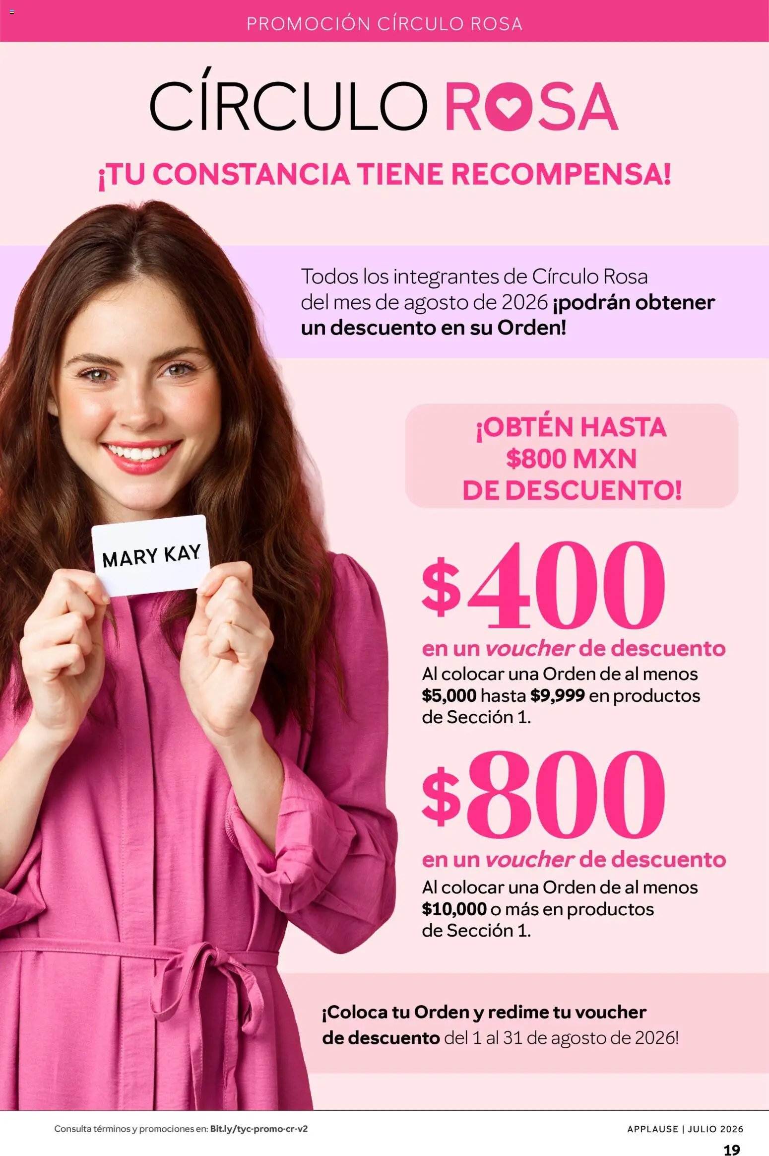 Catálogo Mary Kay Applause 2026