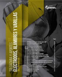 Infra catálogo Welding filler material
