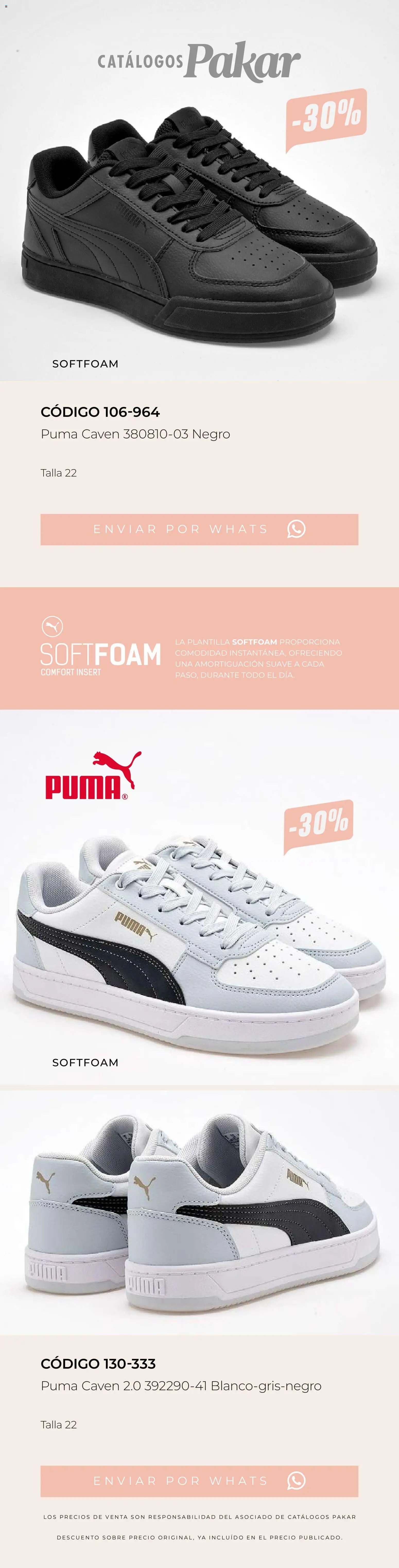 SC Pakar catálogo Últimos pares premium 