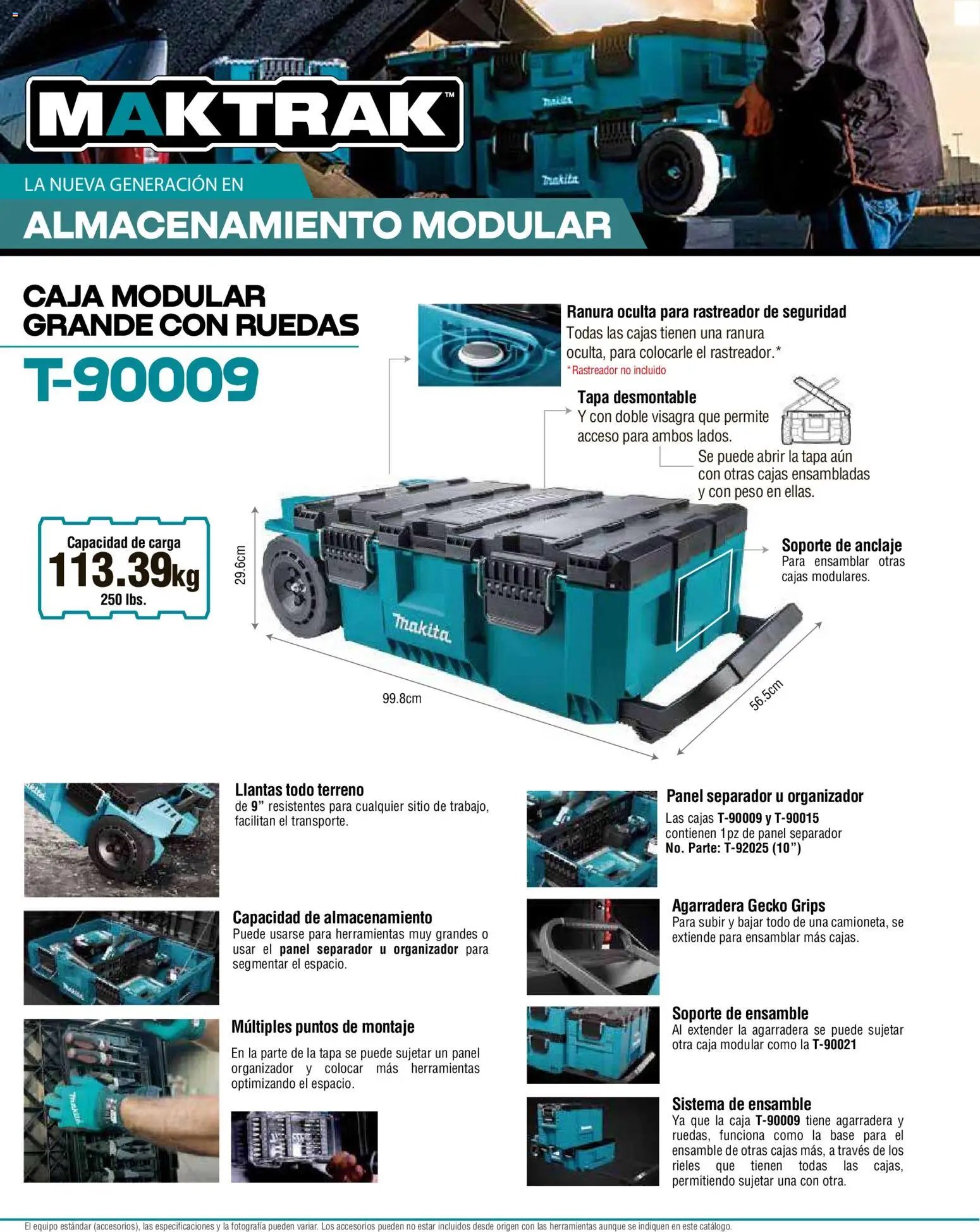 Makita catálogo Aspiradoras