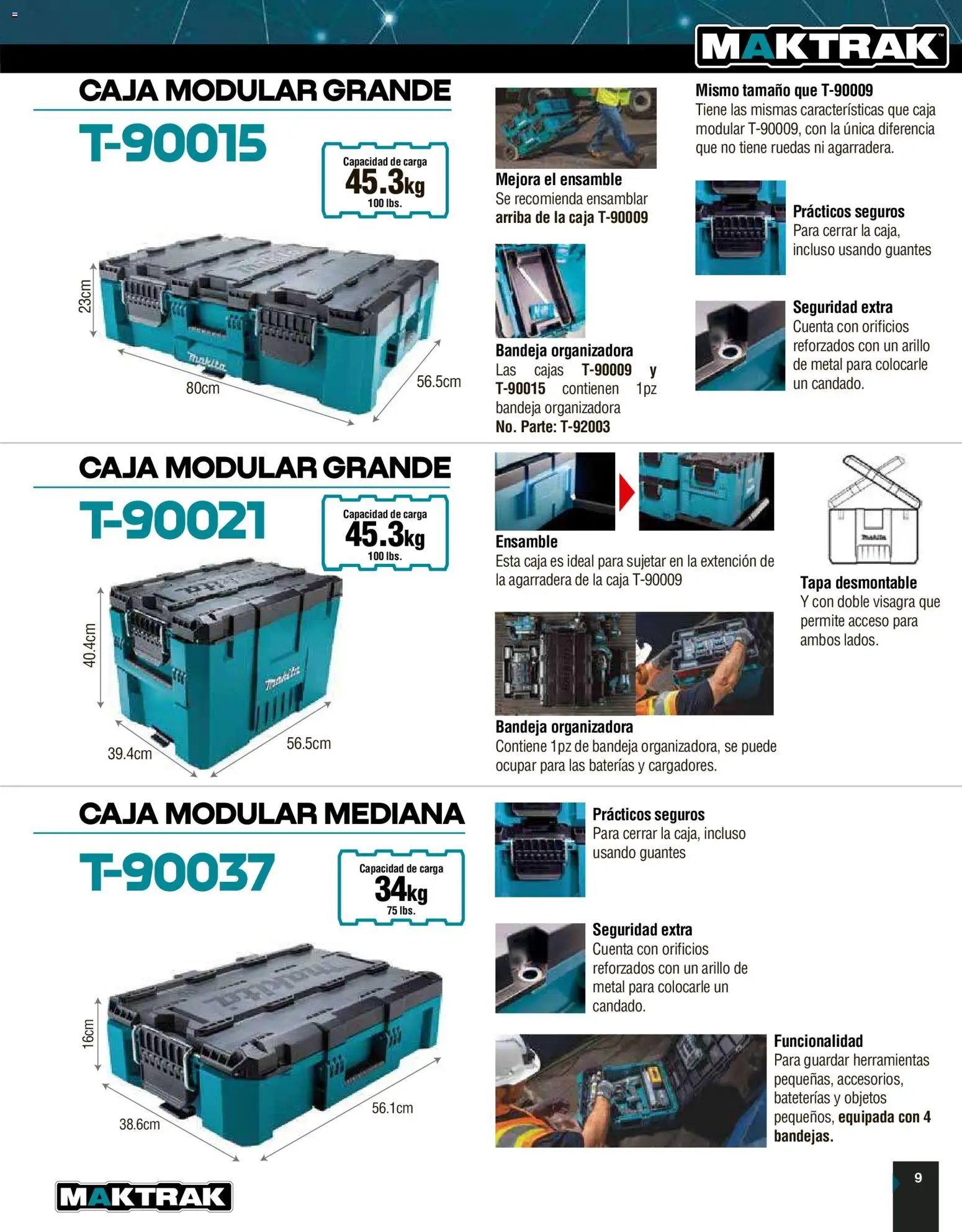 Makita catálogo Aspiradoras