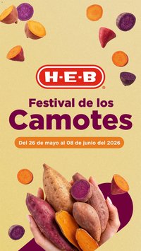 H-E-B folleto Festival de los Camotes