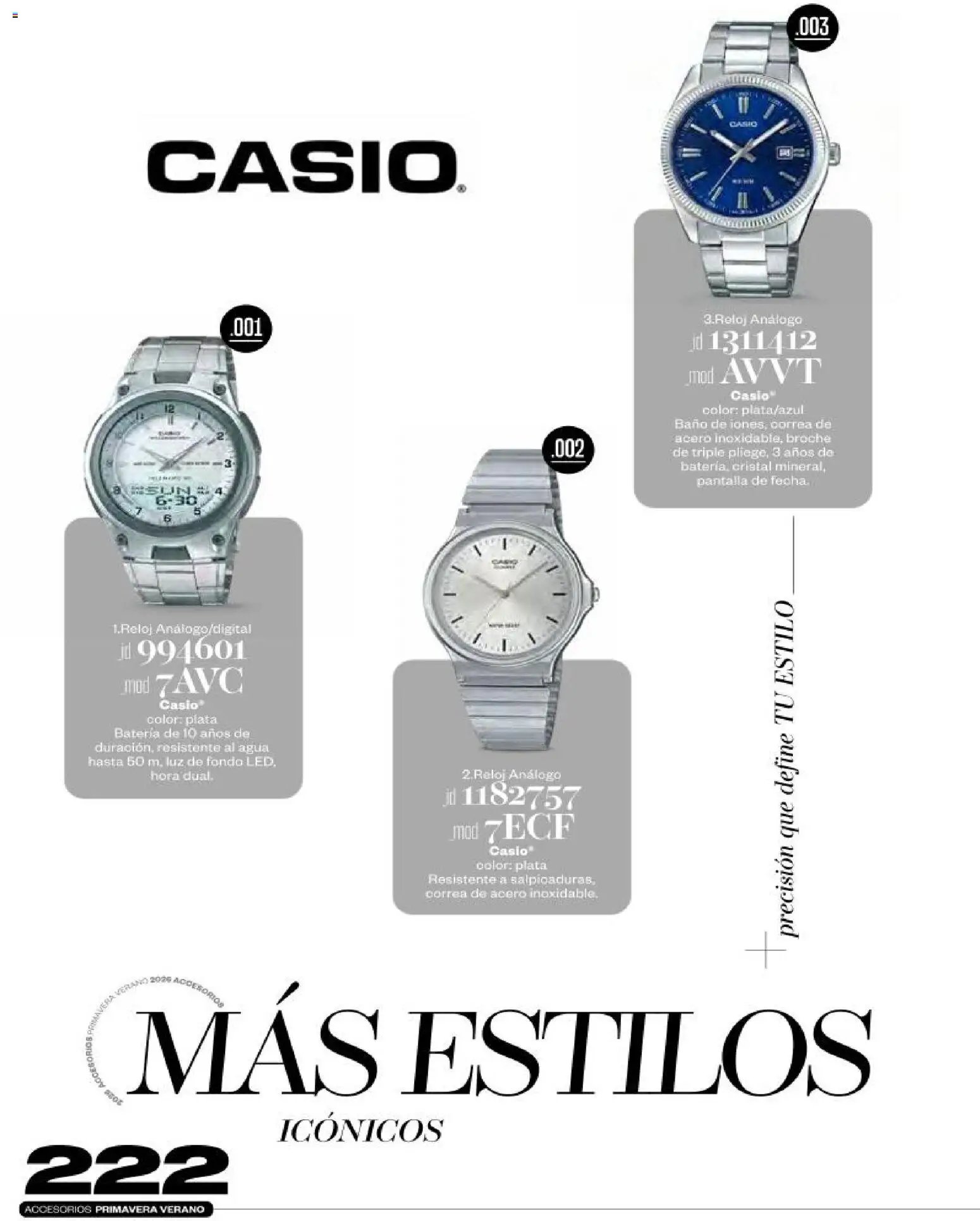 Price Shoes catálogo Accesorios