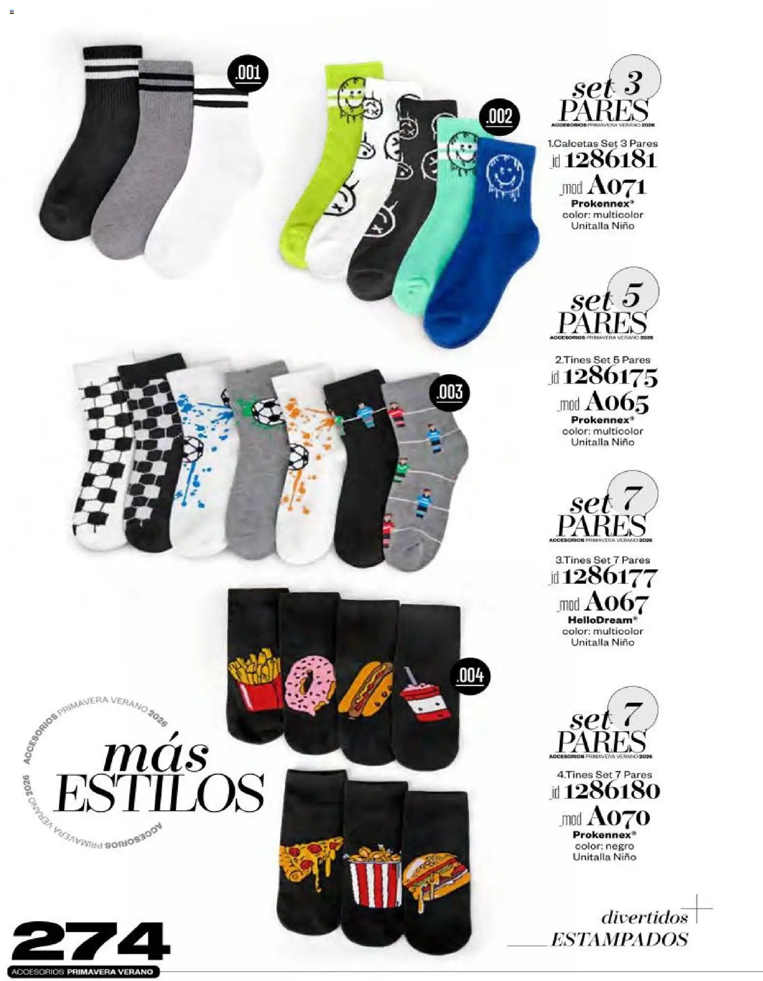 Price Shoes catálogo Accesorios