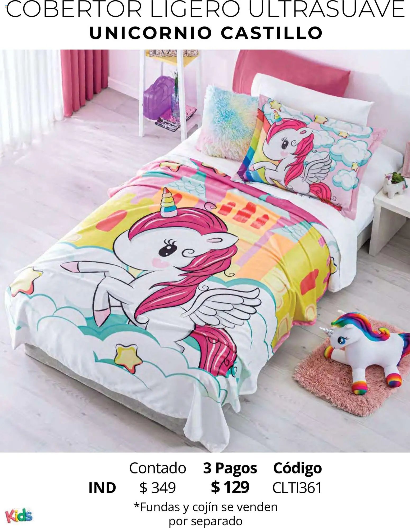Colchas Concord catálogo Kids
