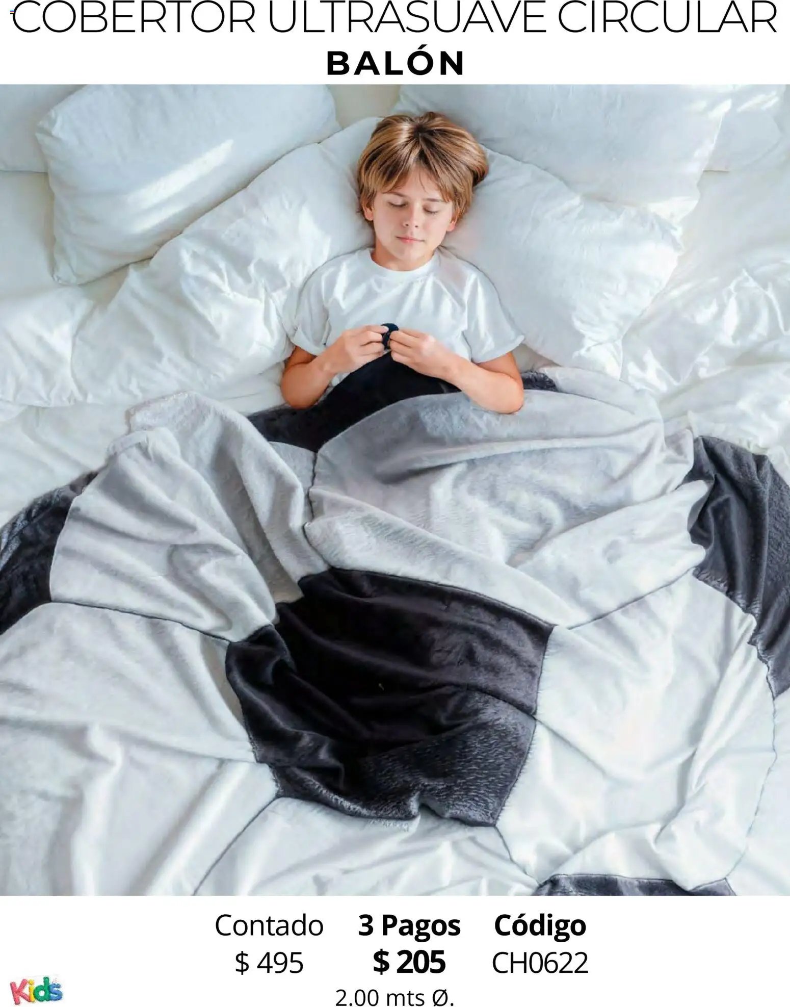 Colchas Concord catálogo Kids