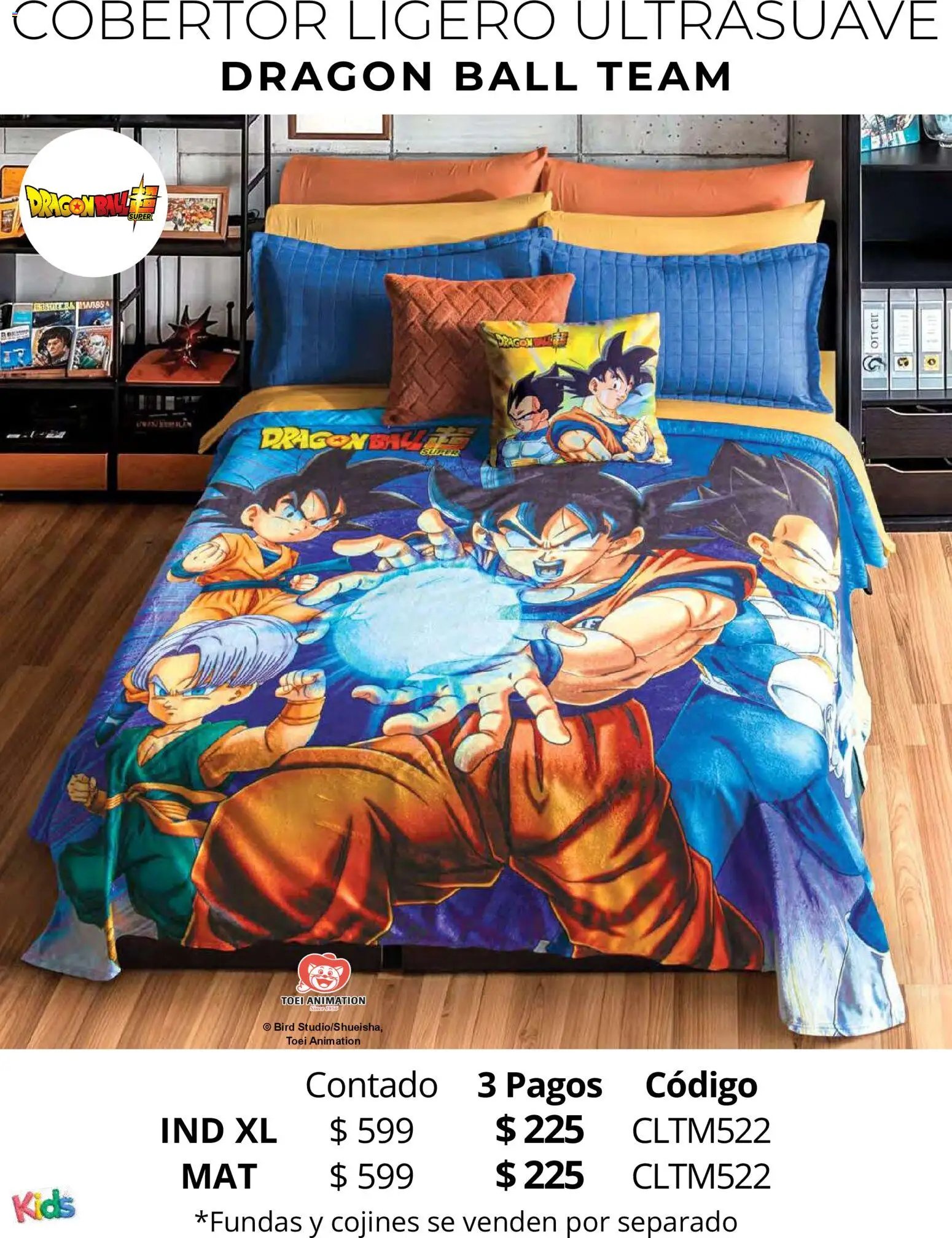 Colchas Concord catálogo Kids