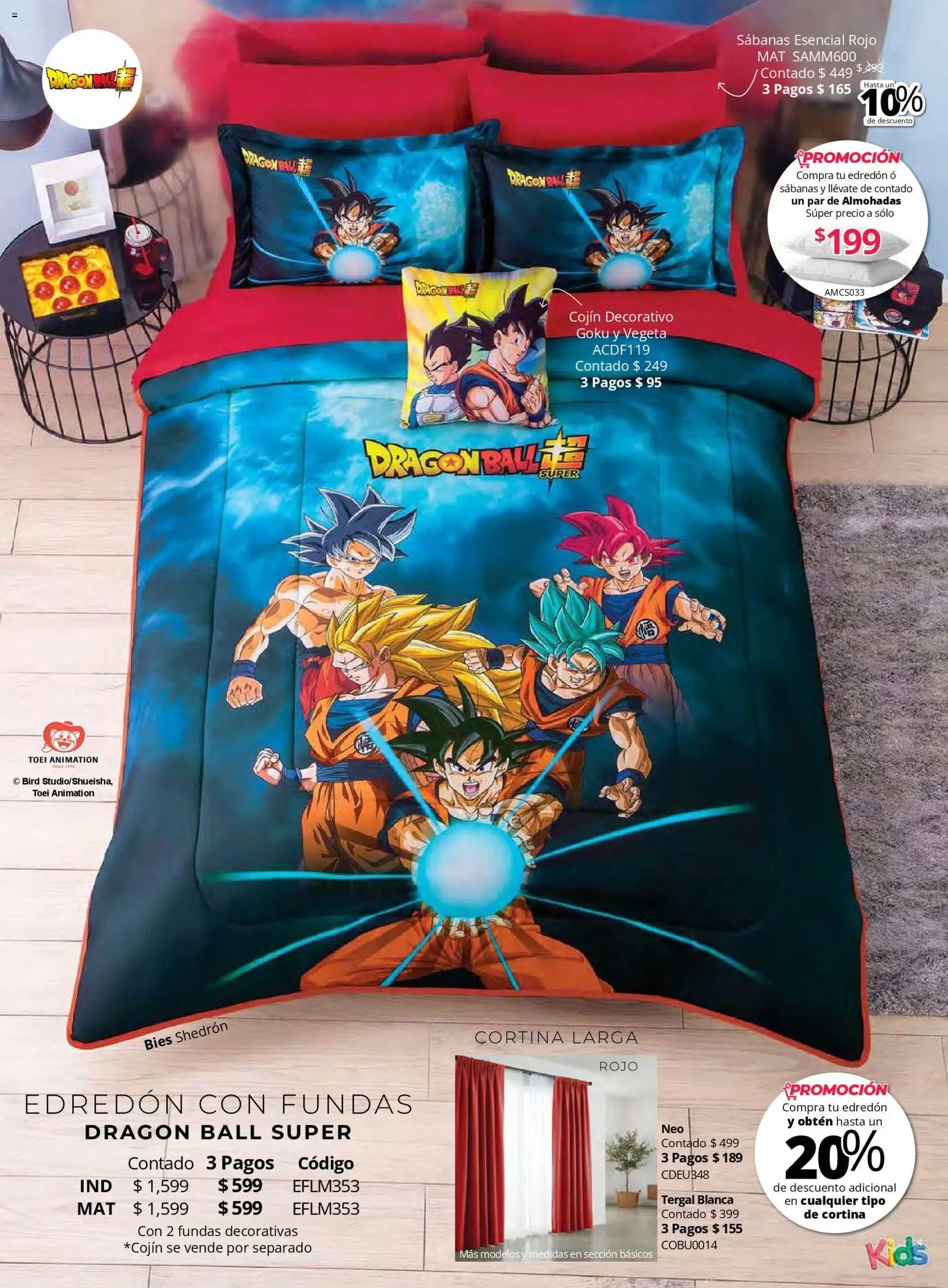 Colchas Concord catálogo Kids