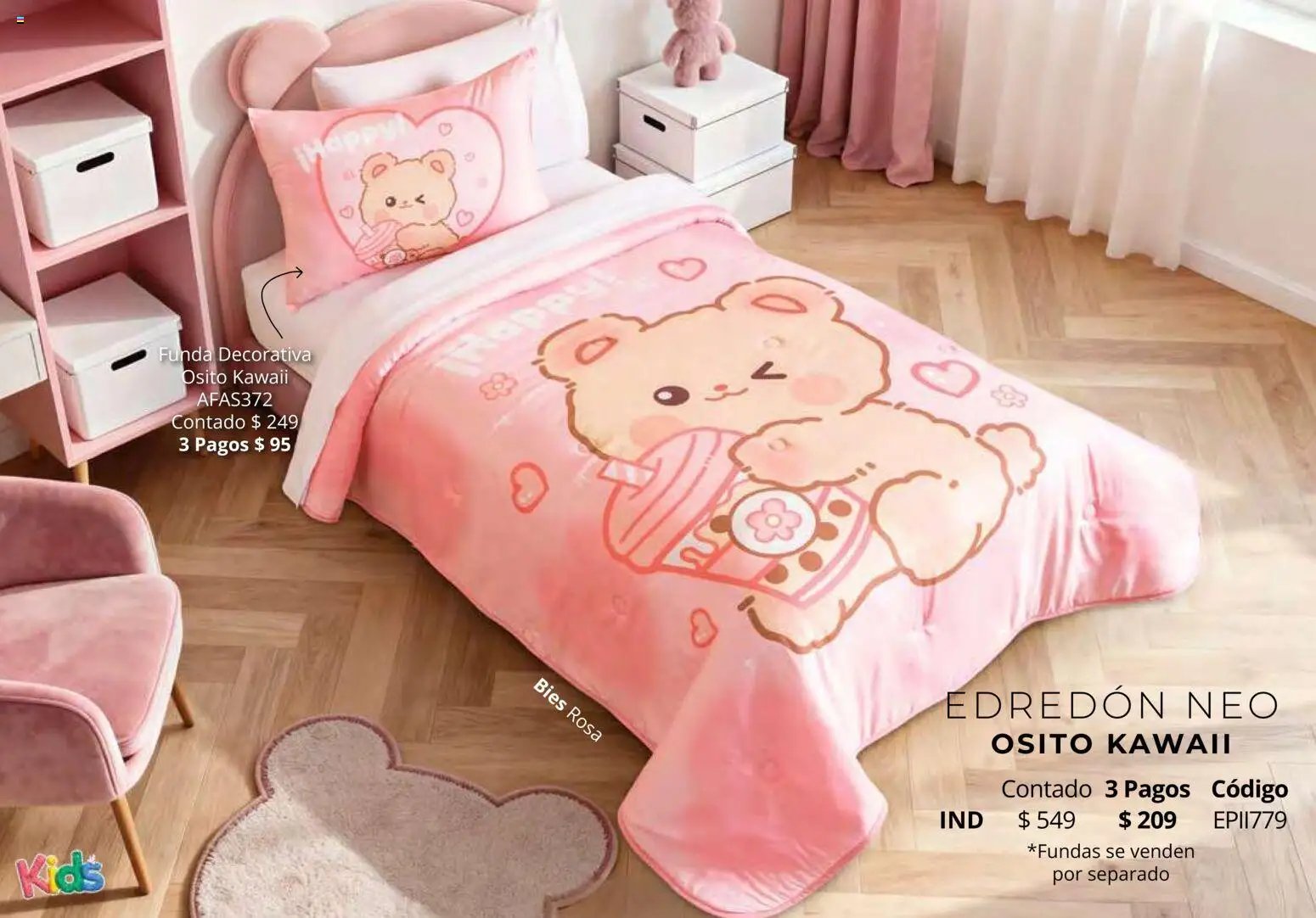 Colchas Concord catálogo Kids