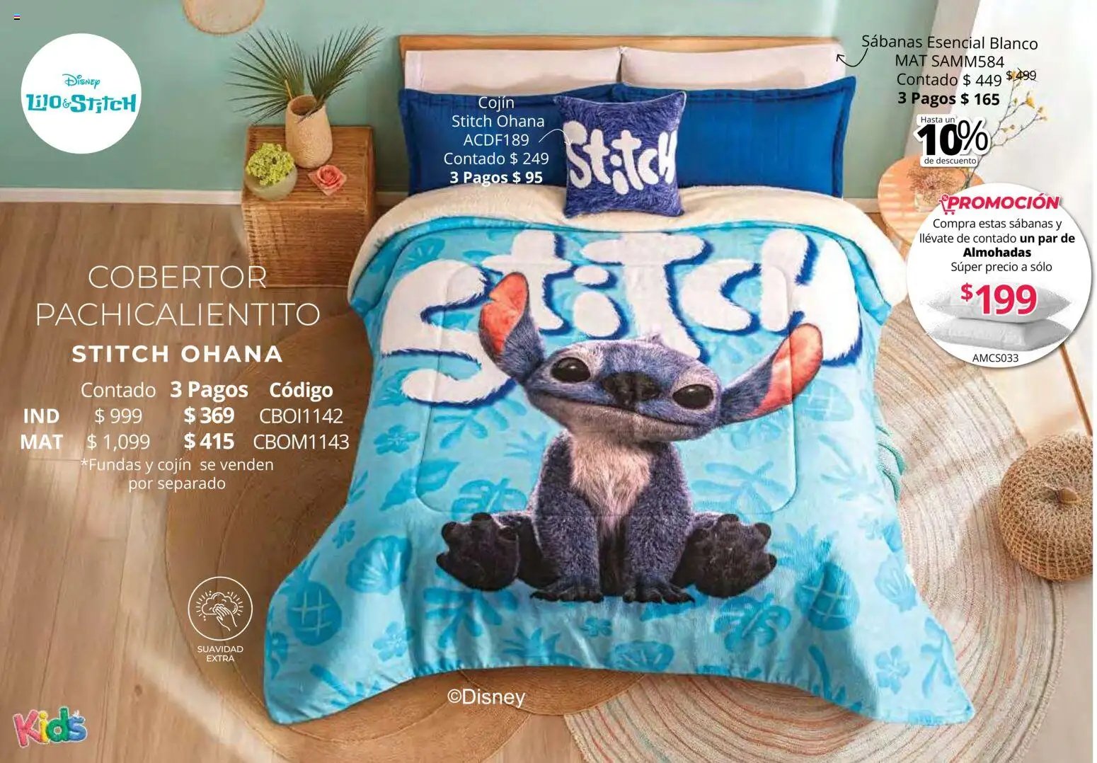 Colchas Concord catálogo Kids