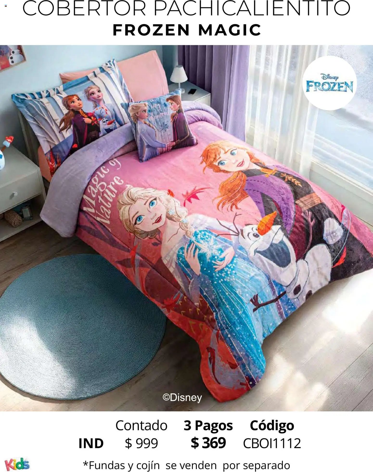 Colchas Concord catálogo Kids