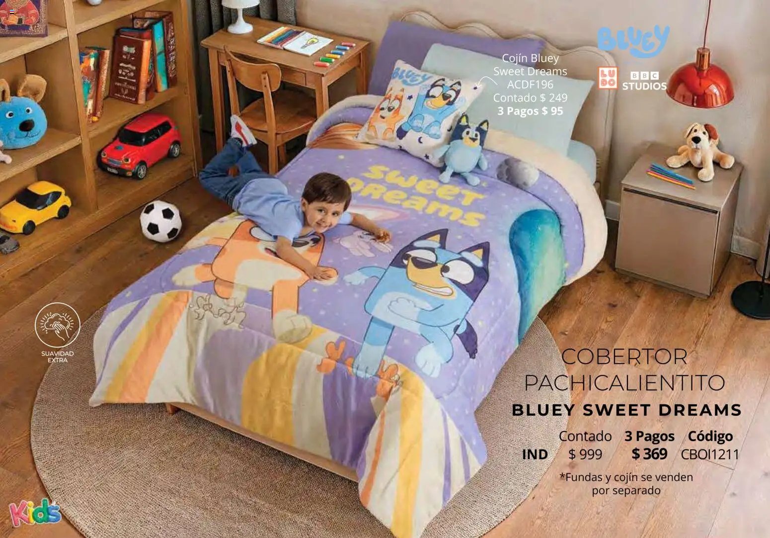 Colchas Concord catálogo Kids