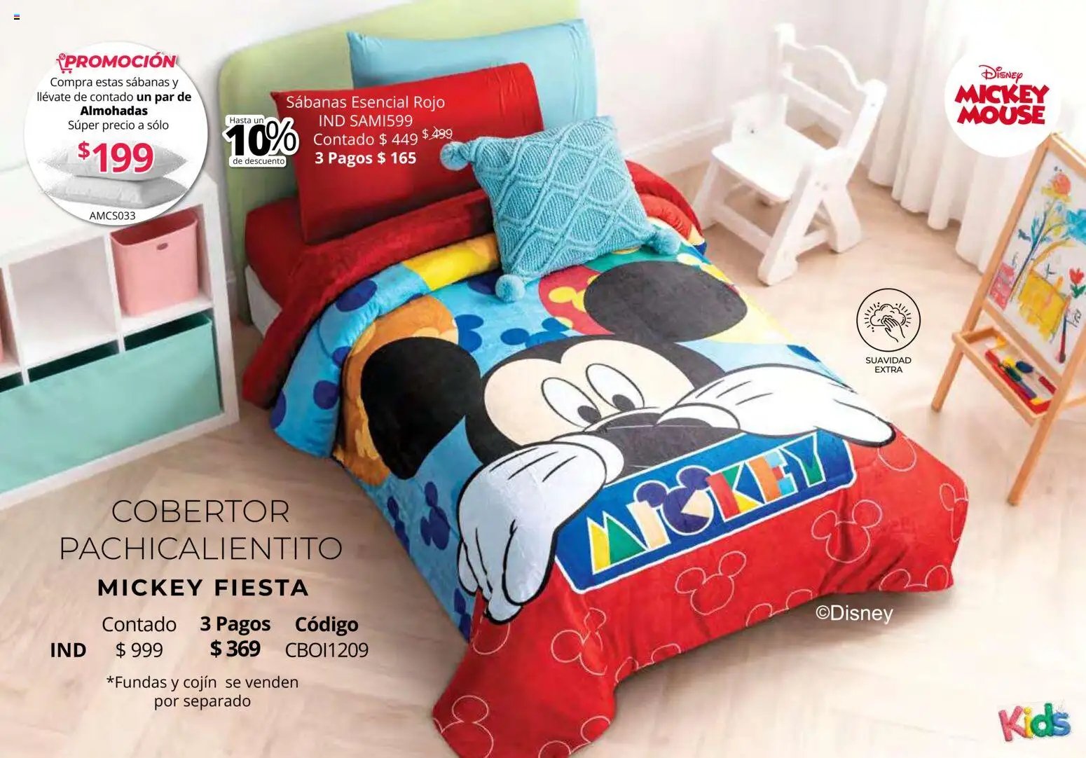 Colchas Concord catálogo Kids