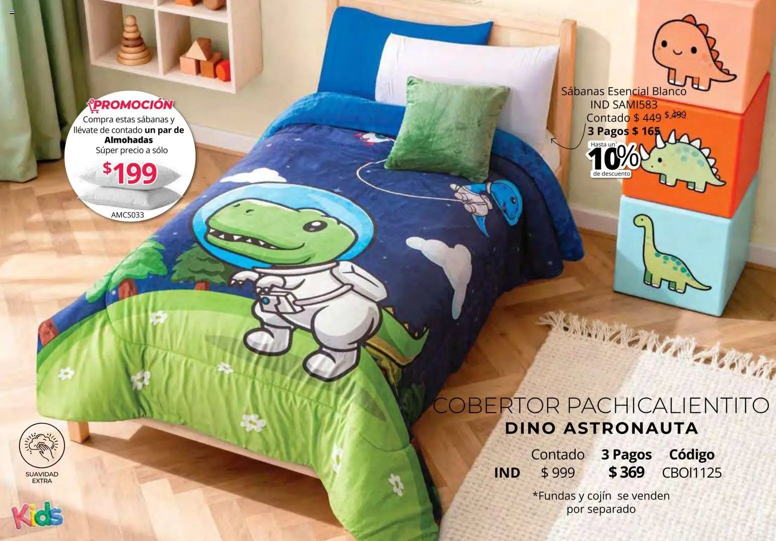 Colchas Concord catálogo Kids