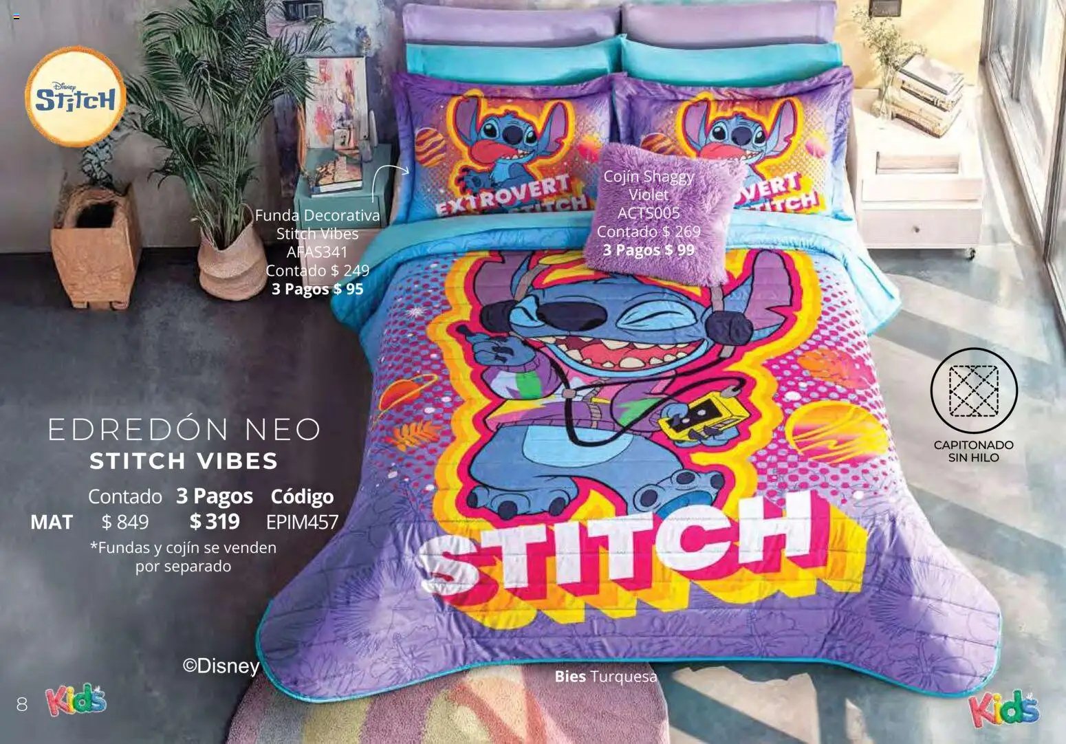 Colchas Concord catálogo Kids