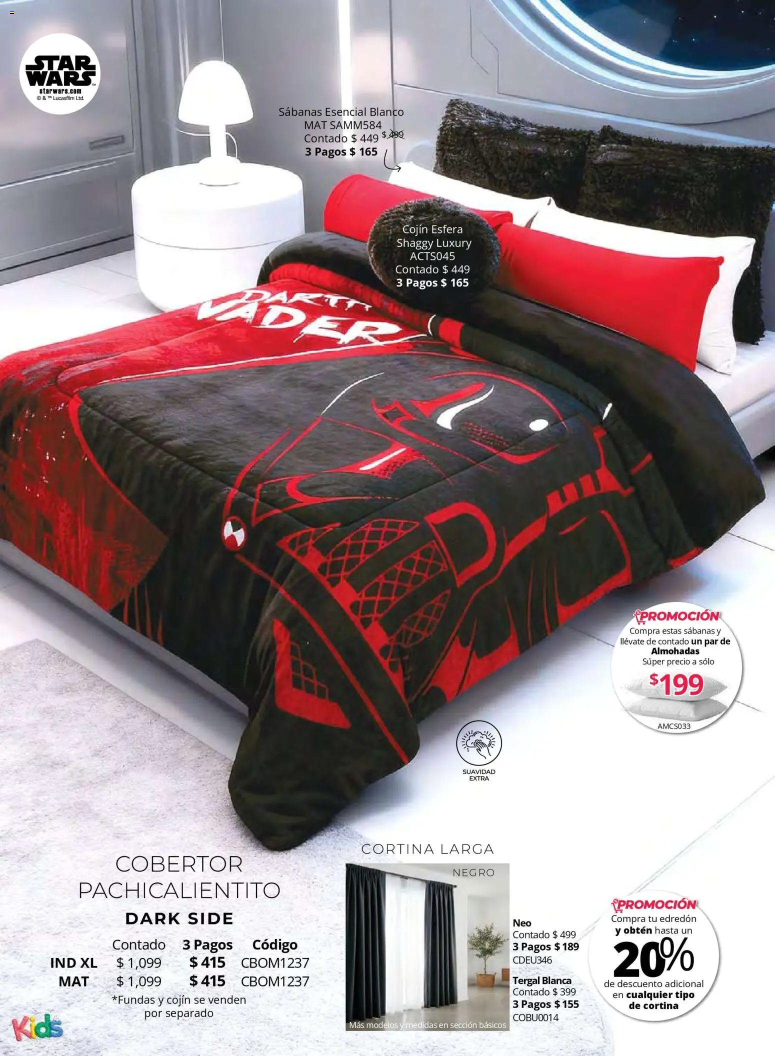 Colchas Concord catálogo Kids
