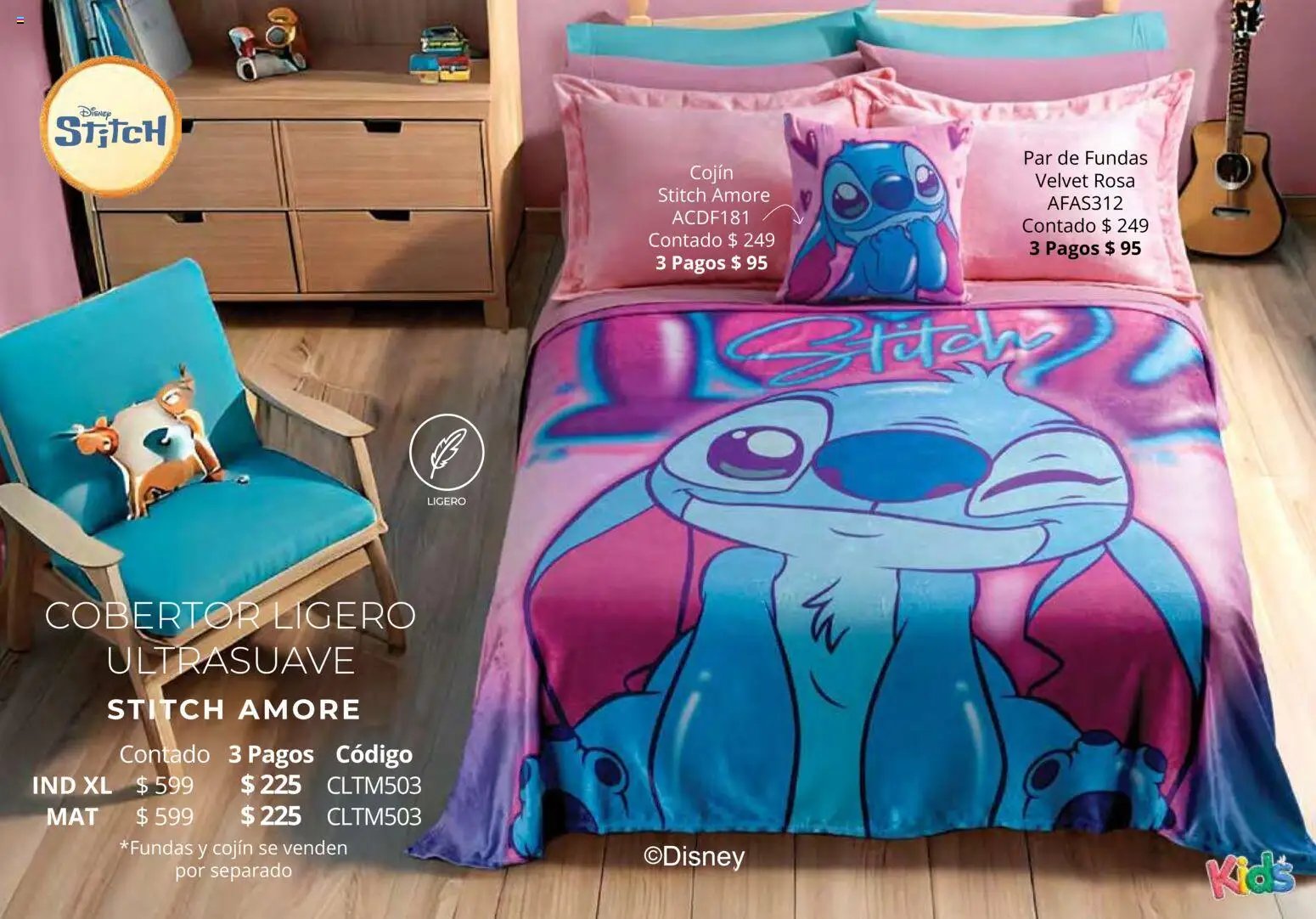 Colchas Concord catálogo Kids